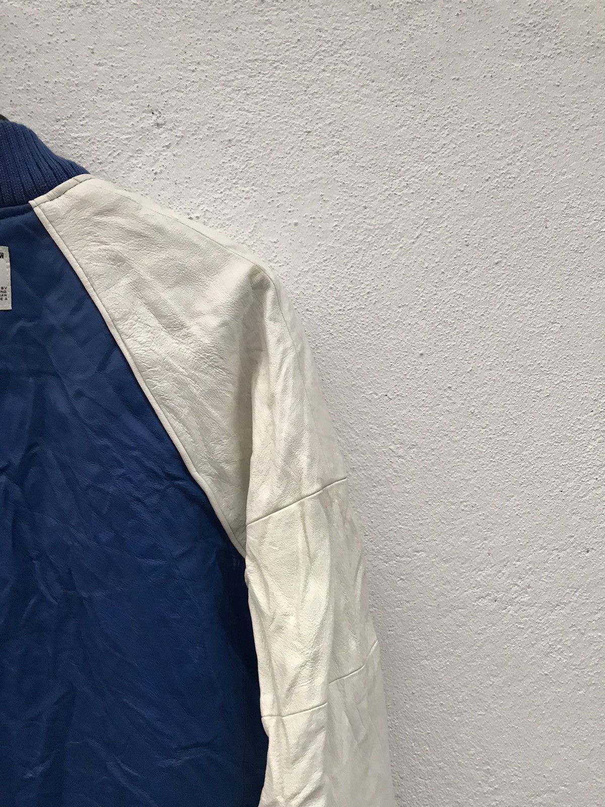 G-Star G Star Raw Baseball Leather Jacket Size US L / EU 52-54 / 3 - 16 Thumbnail