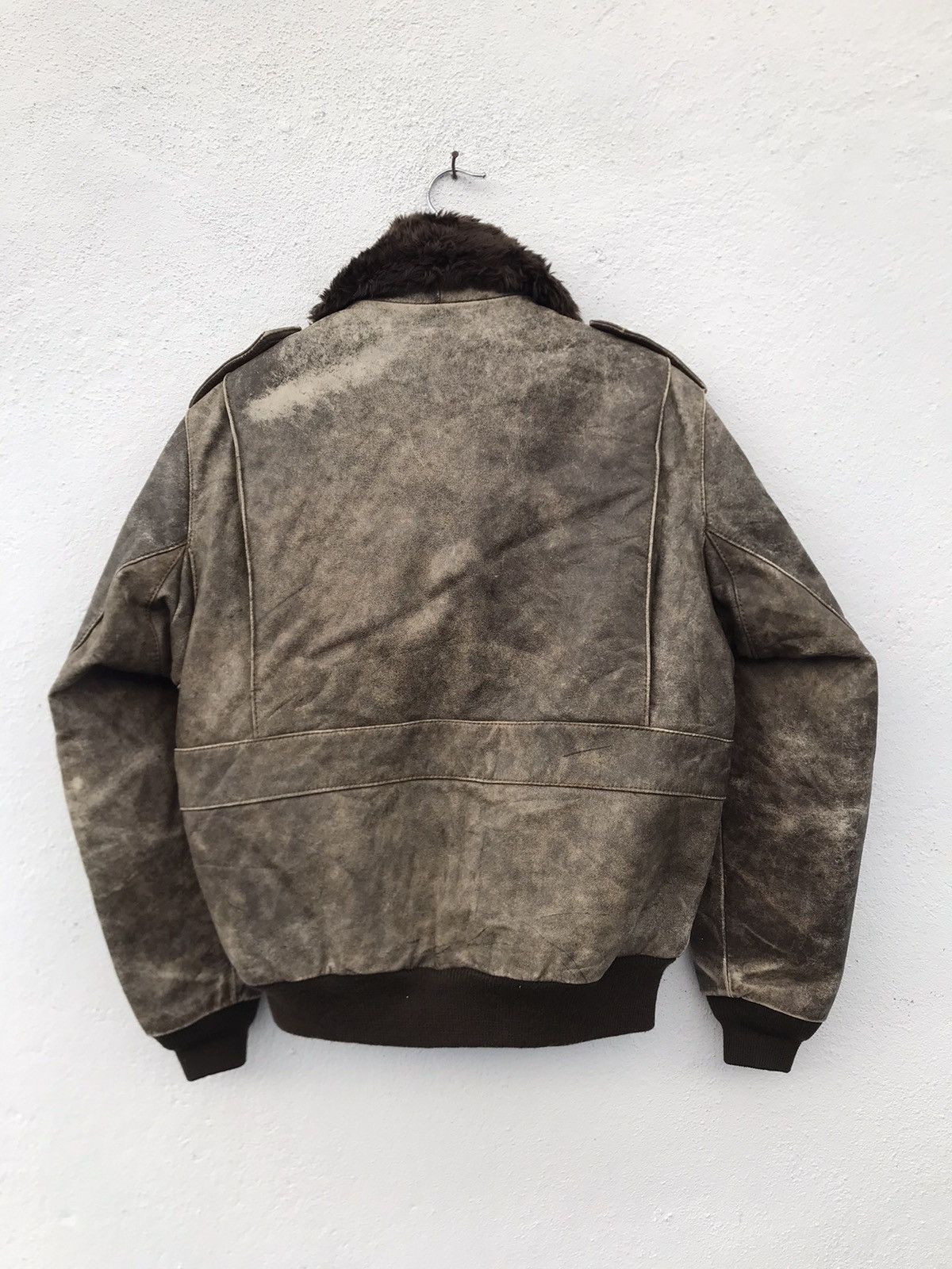 Japanese Brand Japan Brand Ravine Faded Bomber Jacket Size US L / EU 52-54 / 3 - 7 Thumbnail