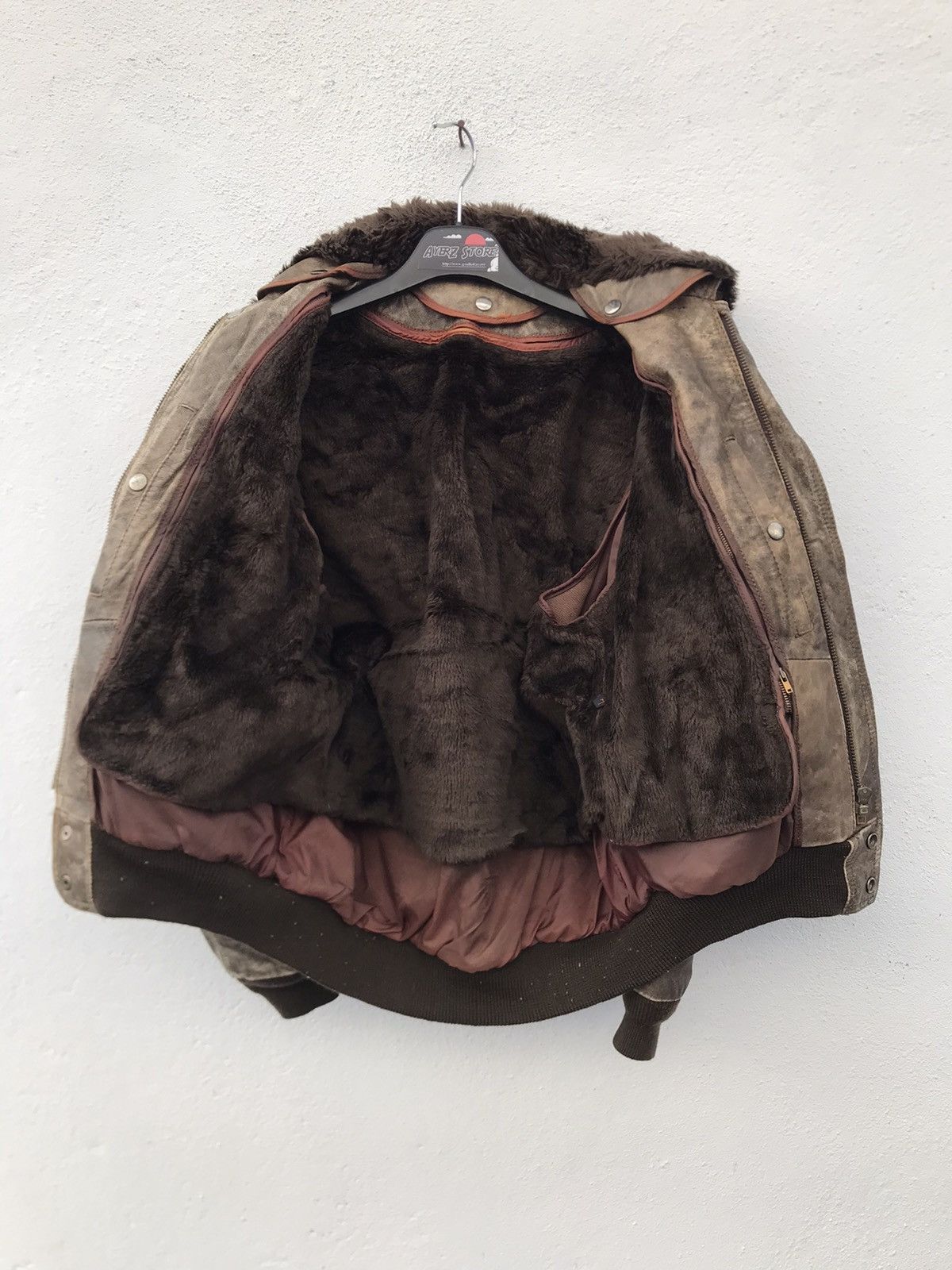 Japanese Brand Japan Brand Ravine Faded Bomber Jacket Size US L / EU 52-54 / 3 - 12 Thumbnail