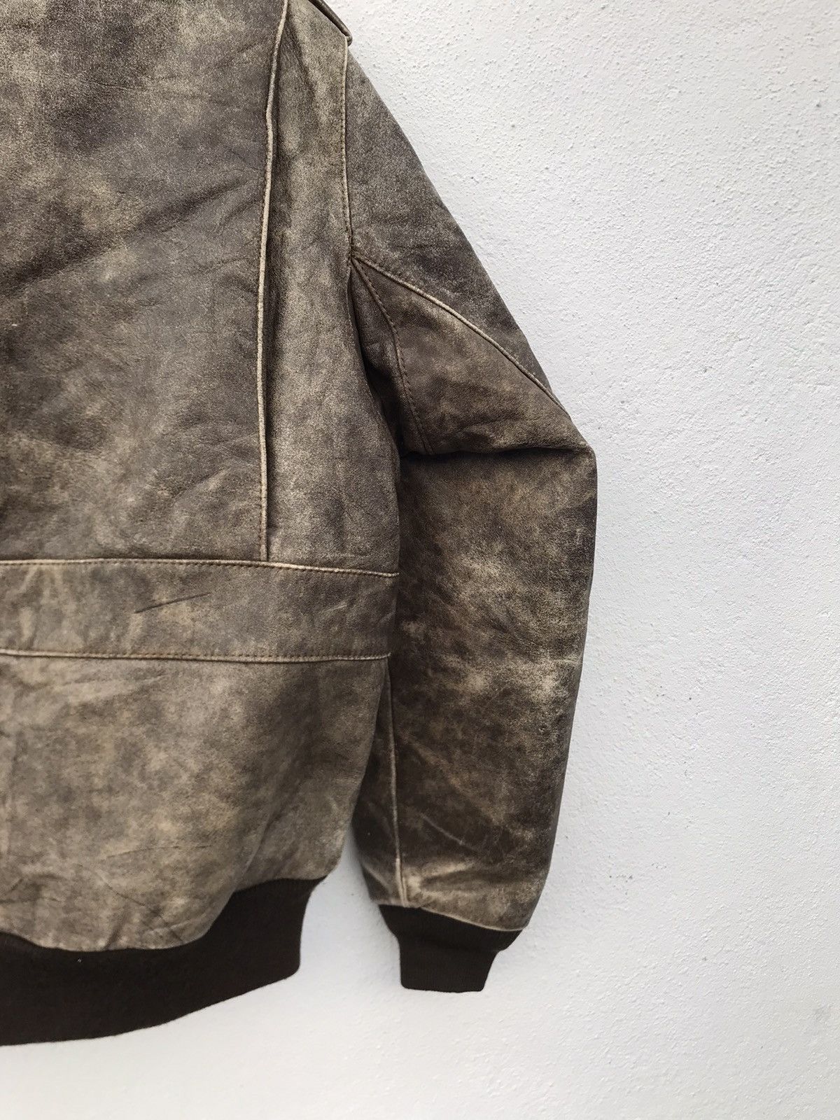 Japanese Brand Japan Brand Ravine Faded Bomber Jacket Size US L / EU 52-54 / 3 - 11 Thumbnail