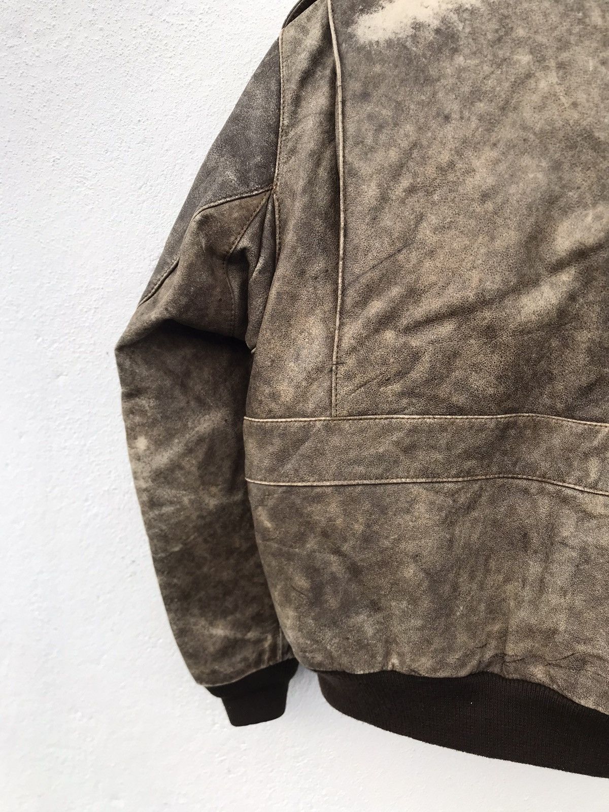 Japanese Brand Japan Brand Ravine Faded Bomber Jacket Size US L / EU 52-54 / 3 - 10 Thumbnail