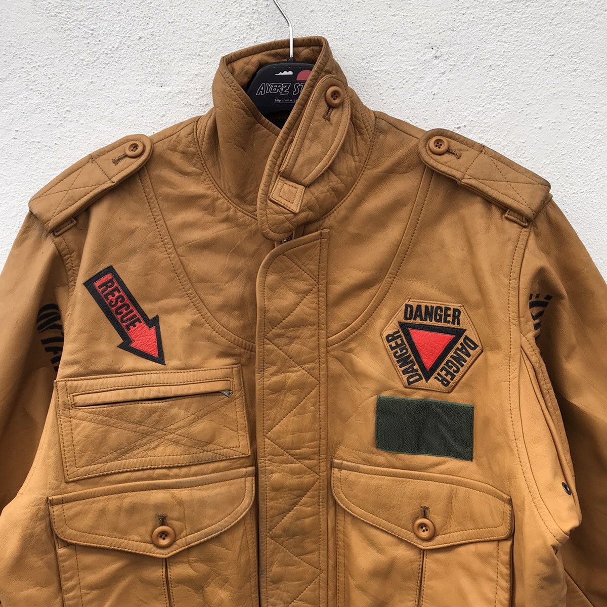Hiro Rescue Flight Leather Jackets