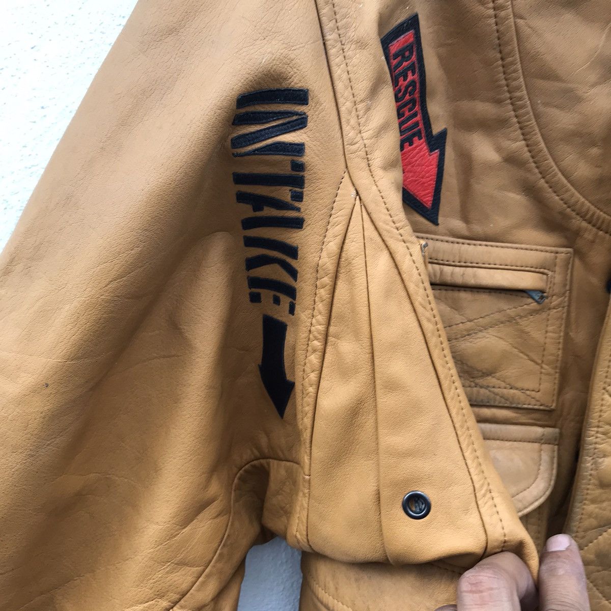 Hiro Rescue Flight Leather Jackets