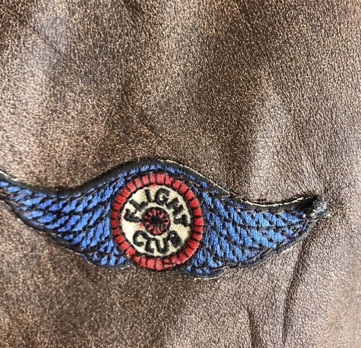 Flight Club Vintage Flight Club Voyager Leather Bomber Jacket Size US L / EU 52-54 / 3 - 7 Thumbnail
