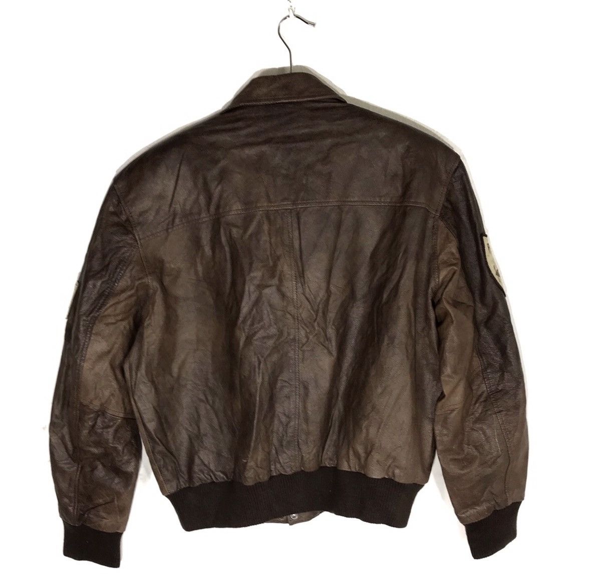 Flight Club Vintage Flight Club Voyager Leather Bomber Jacket Size US L / EU 52-54 / 3 - 4 Thumbnail