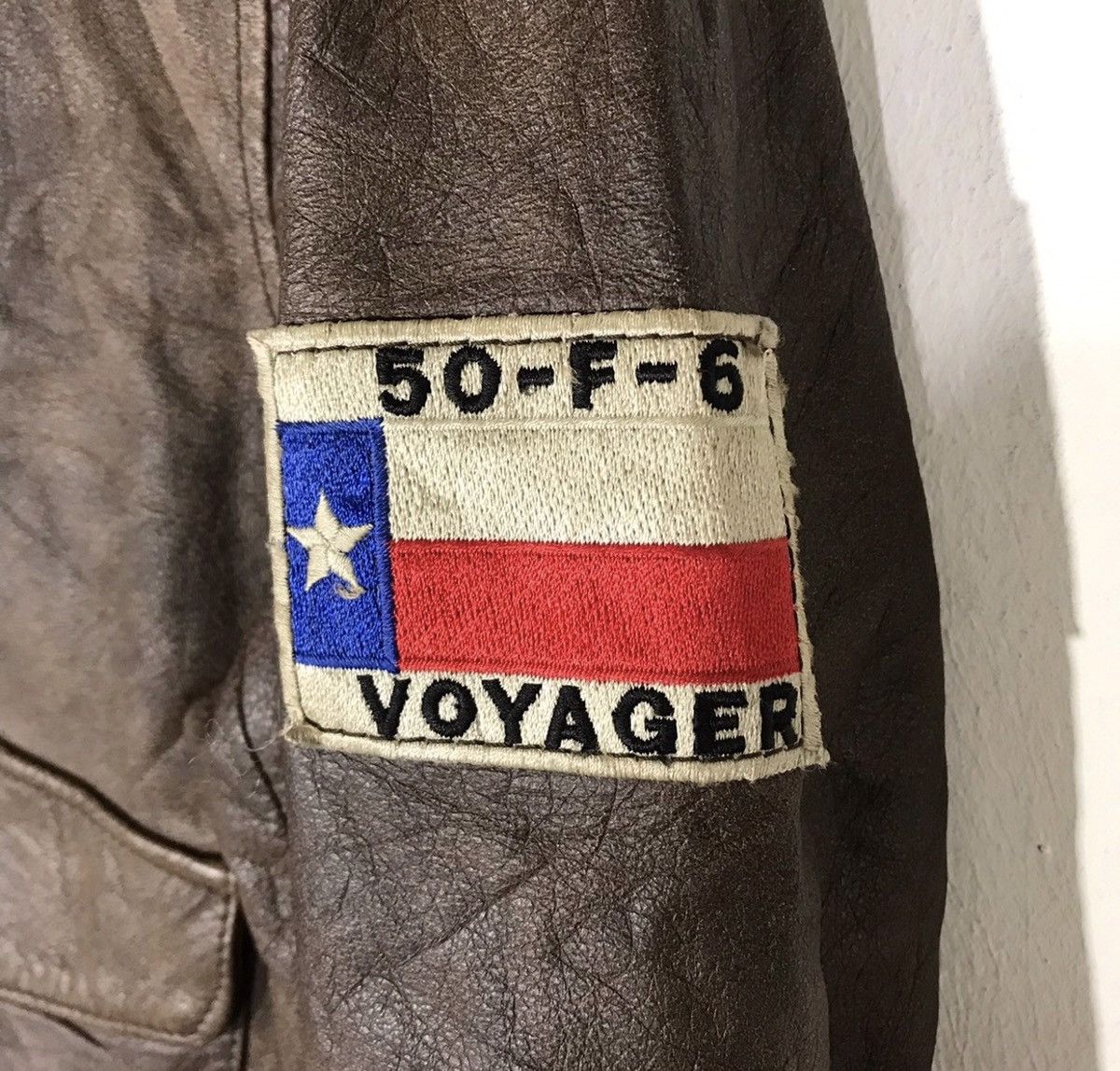 Flight Club Vintage Flight Club Voyager Leather Bomber Jacket Size US L / EU 52-54 / 3 - 5 Thumbnail