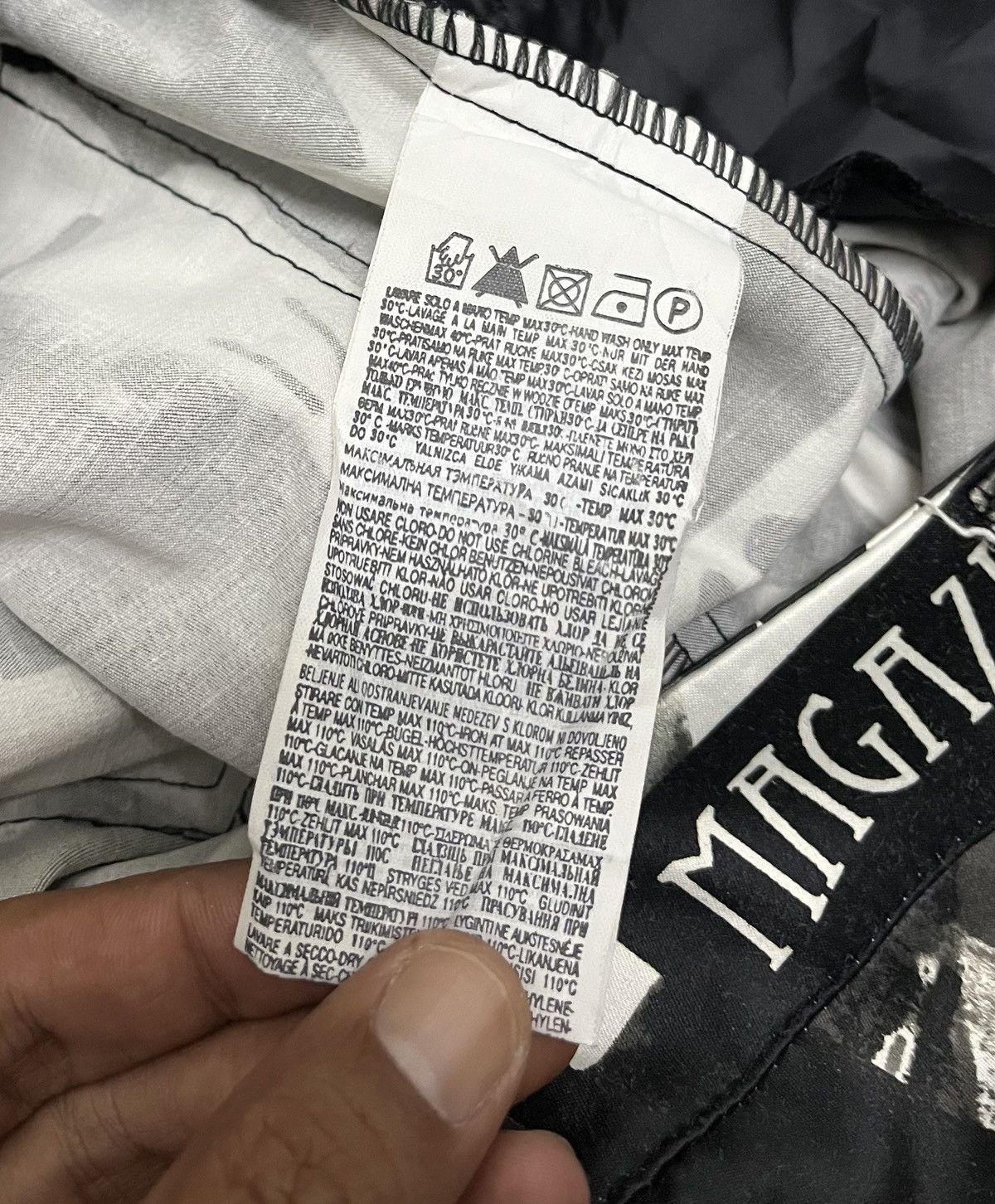 Designer RINASCIMENTO Made in Italy Pant x Rare Design Size 33" - 14 Thumbnail
