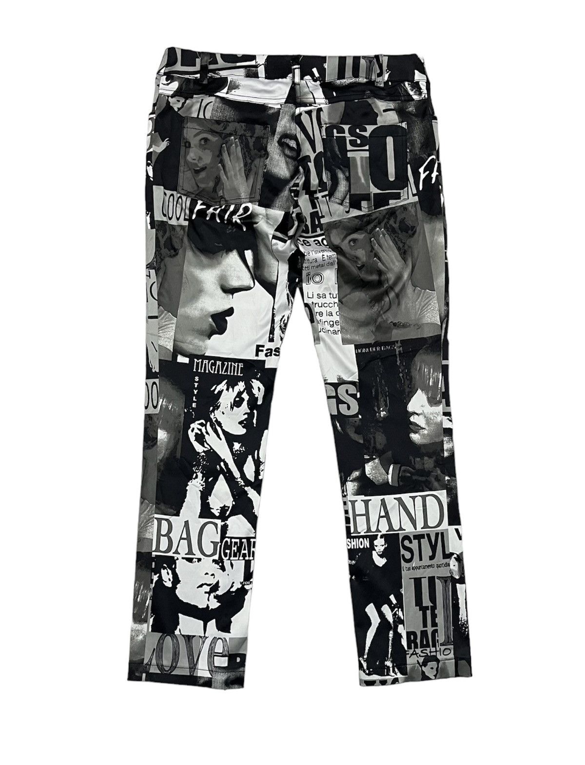 Designer RINASCIMENTO Made in Italy Pant x Rare Design Size 33" - 1 Thumbnail