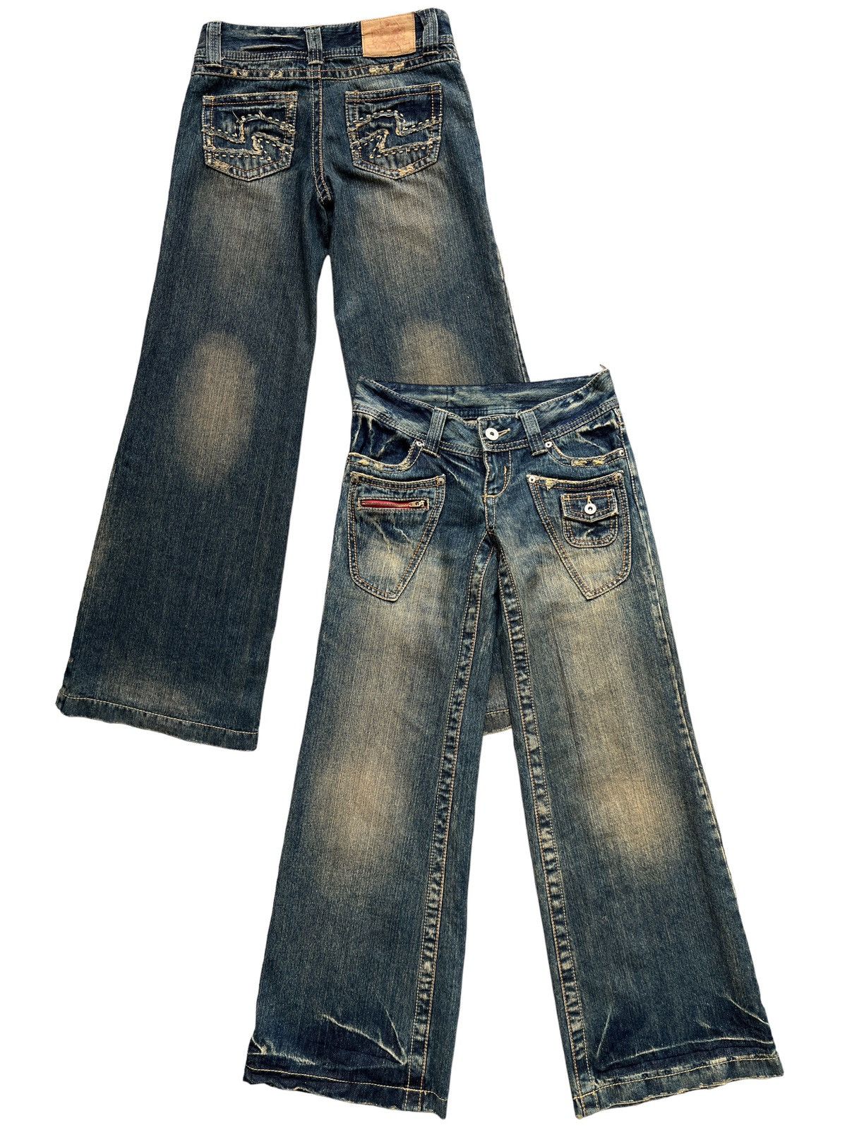 Japanese Brand Bondage Japan Baggy Mudwash Distressed Denim Jeans 30x31 Size US 30 / EU 46 - 1 Thumbnail