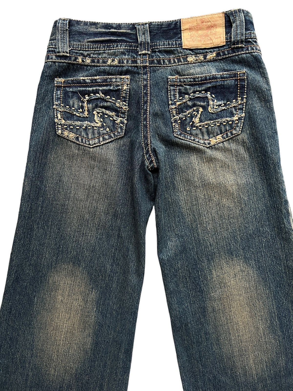 Japanese Brand Bondage Japan Baggy Mudwash Distressed Denim Jeans 30x31 Size US 30 / EU 46 - 6 Thumbnail