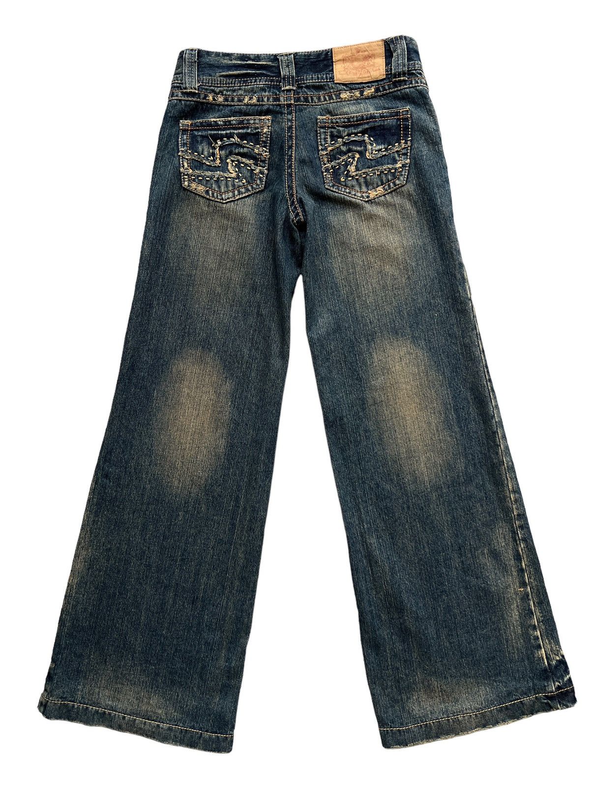 Japanese Brand Bondage Japan Baggy Mudwash Distressed Denim Jeans 30x31 Size US 30 / EU 46 - 3 Thumbnail