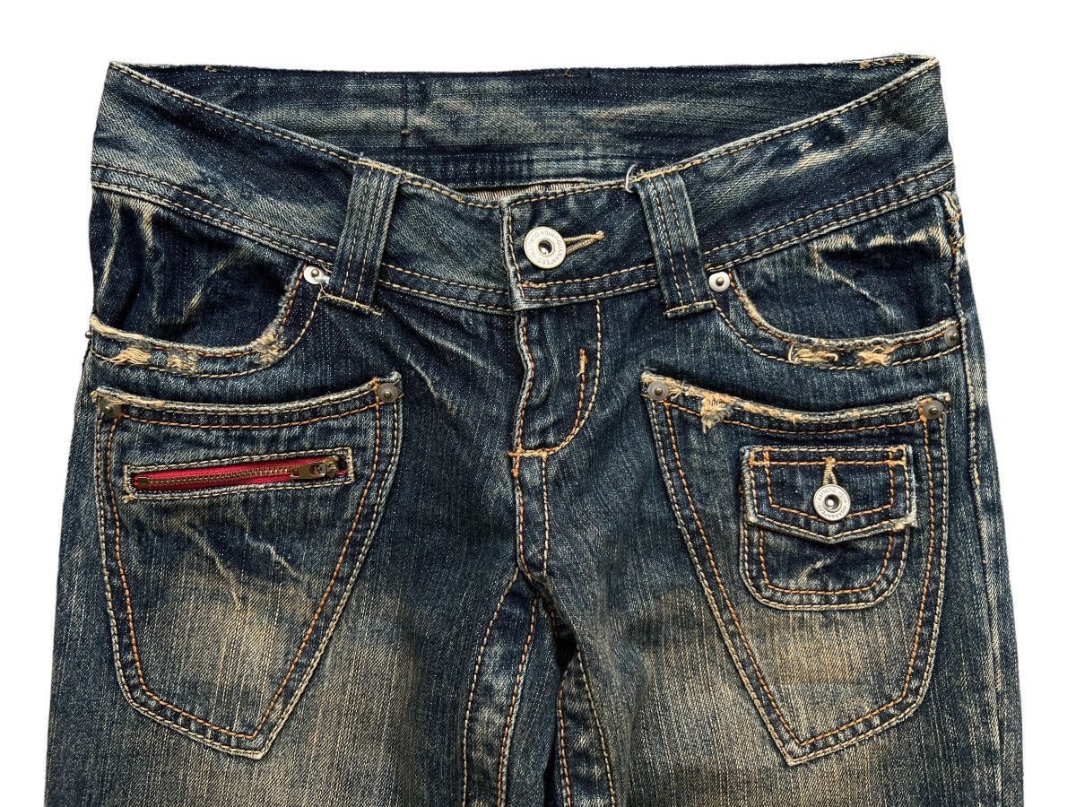 Japanese Brand Bondage Japan Baggy Mudwash Distressed Denim Jeans 30x31 Size US 30 / EU 46 - 8 Thumbnail