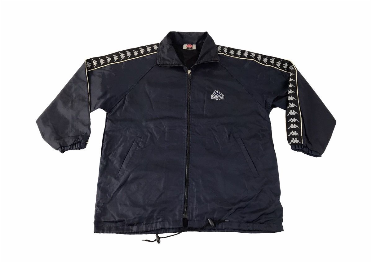 Kappa Kappa Side Tape Sweater Quilted Jacket Zipper Style Size US M / EU 48-50 / 2 - 2 Thumbnail