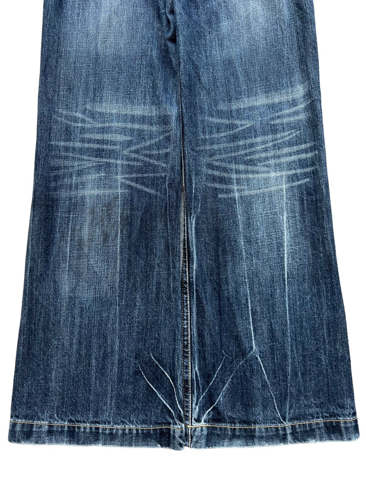 Japanese Brand Japanese Brand Distressed Rusty Flare Denim Jeans 28x31 Size US 28 / EU 44 - 7 Thumbnail