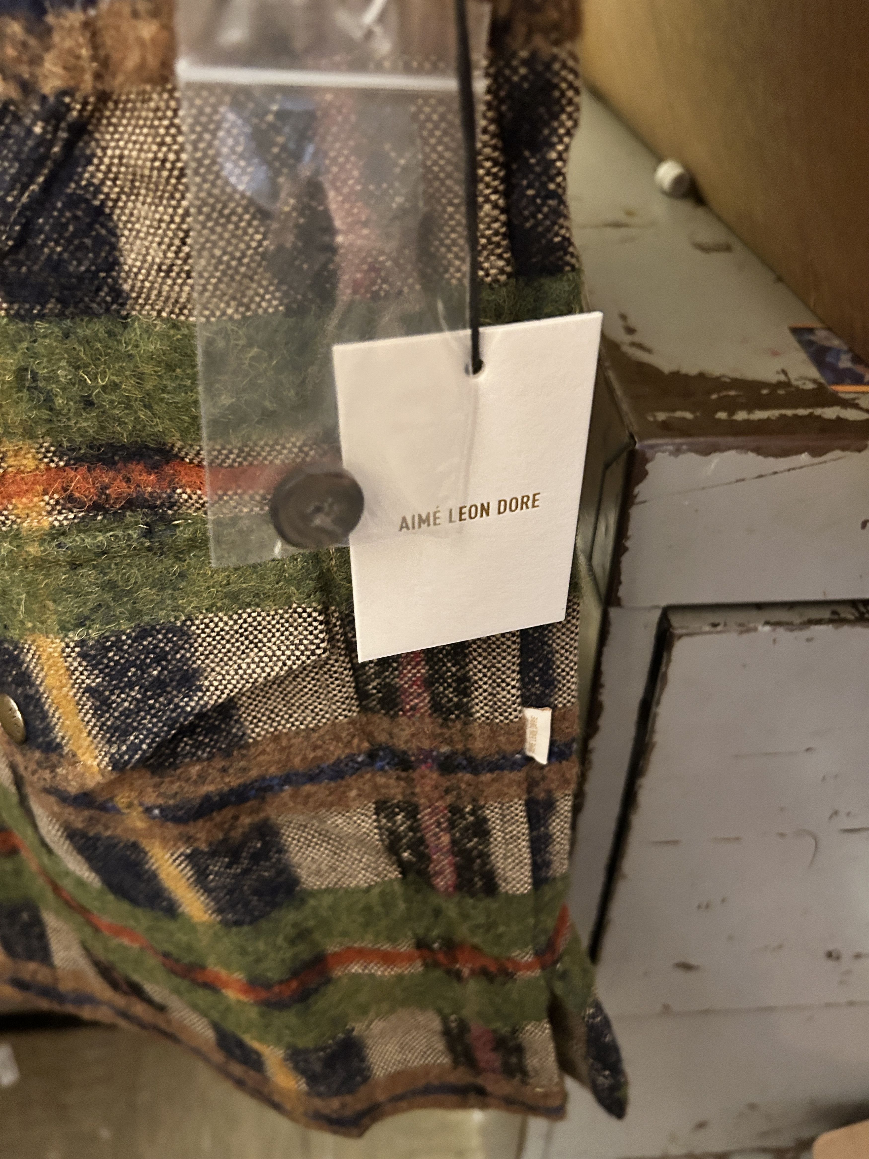 Aime Leon Dore Aime Leon Dore Woven Plaid Overshirt - PLAID Size US M / EU 48-50 / 2 - 3 Thumbnail
