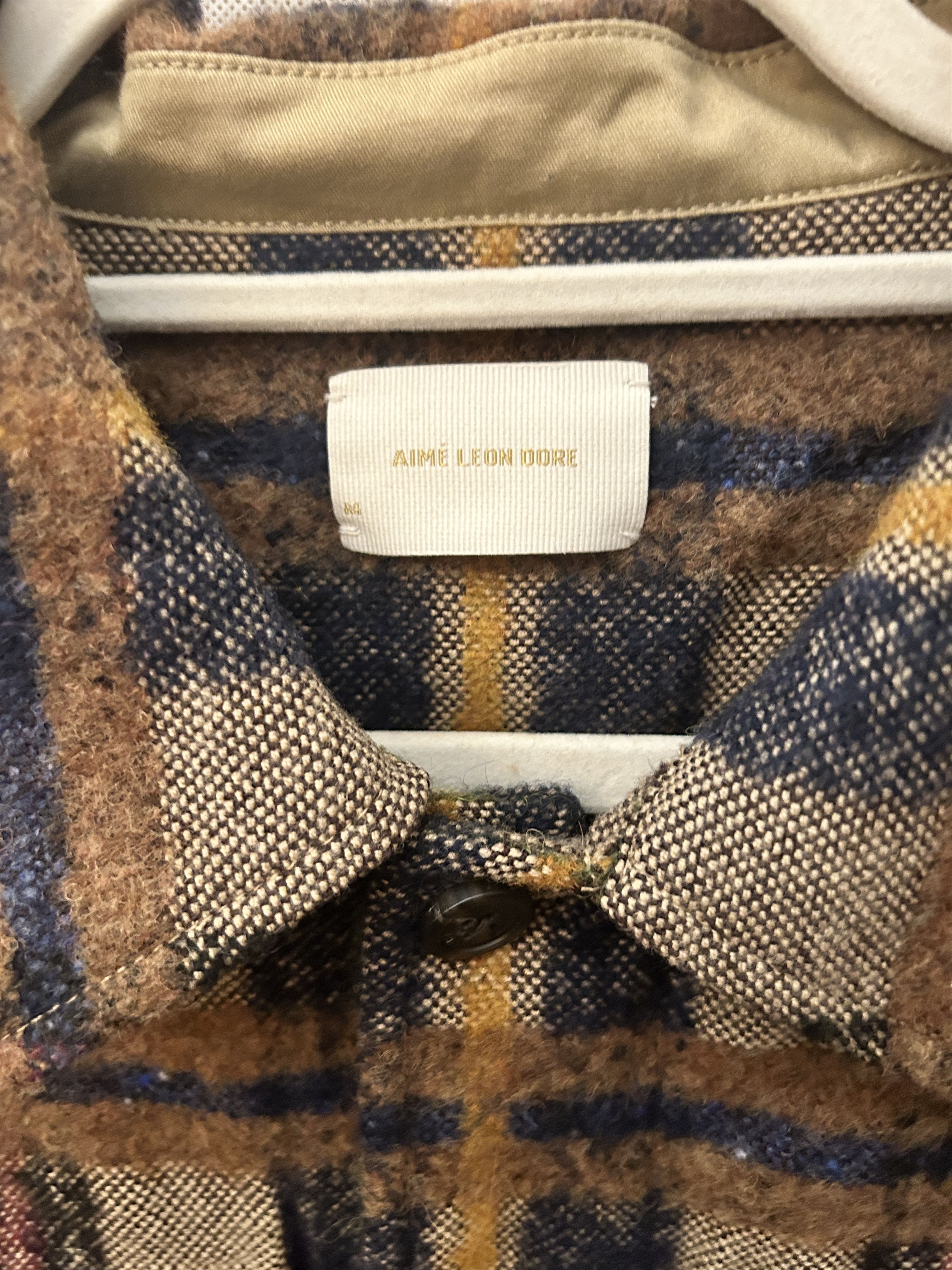 Aime Leon Dore Aime Leon Dore Woven Plaid Overshirt - PLAID Size US M / EU 48-50 / 2 - 2 Thumbnail