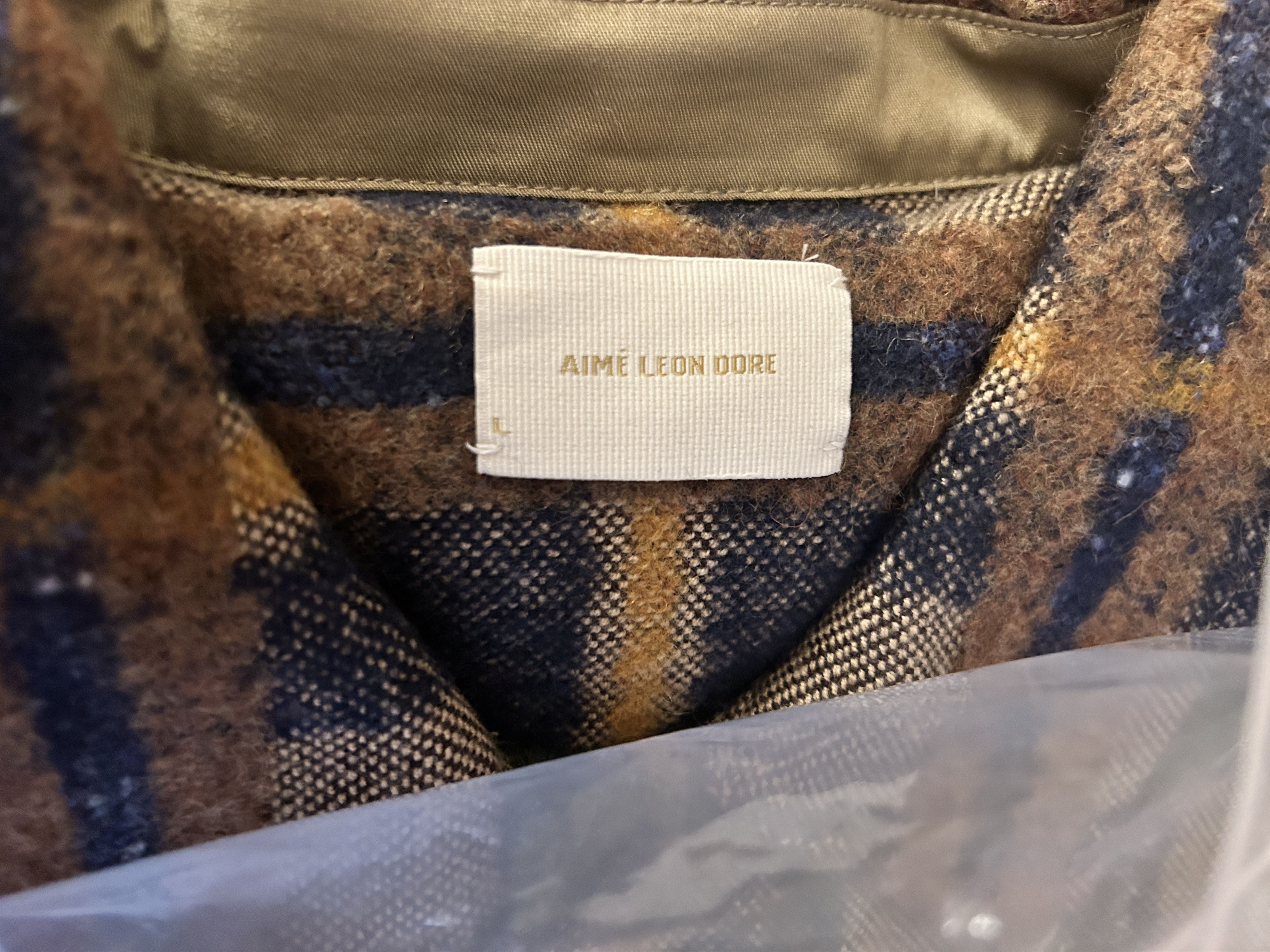 Aime Leon Dore Aime Leon Dore Woven Plaid Overshirt - PLAID Size US L / EU 52-54 / 3 - 8 Thumbnail
