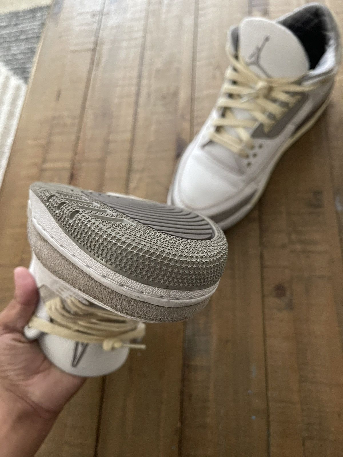 A Ma Maniere × Jordan Brand Jordan 3 A Ma Maniere Size US 10.5 / EU 43-44 - 5 Thumbnail