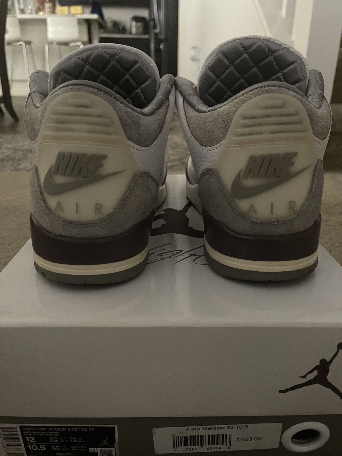 A Ma Maniere × Jordan Brand Jordan 3 A Ma Maniere Size US 10.5 / EU 43-44 - 13 Thumbnail