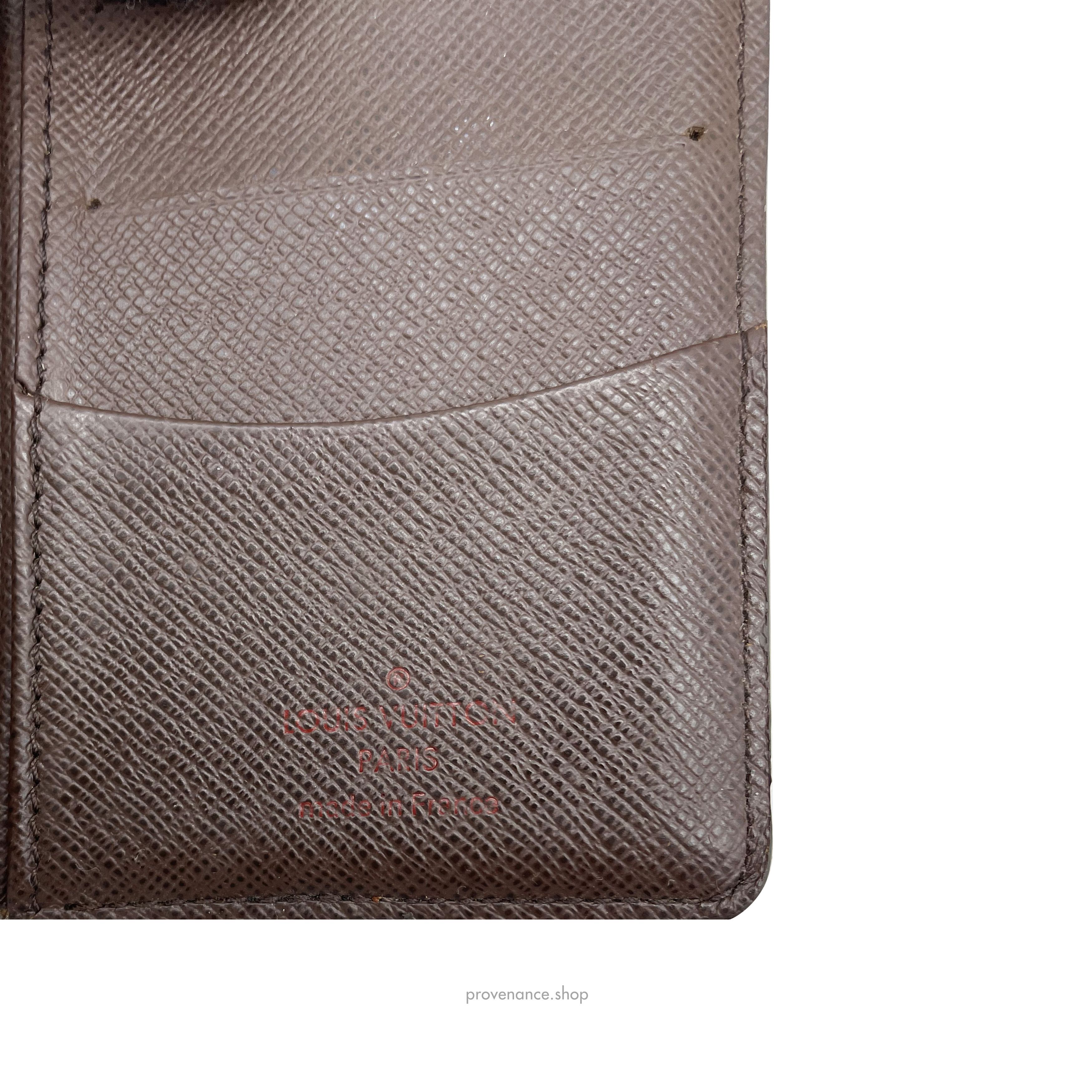 Louis Vuitton 🔴 Pocket Organizer Wallet - Damier Ebene Size ONE SIZE - 8 Thumbnail