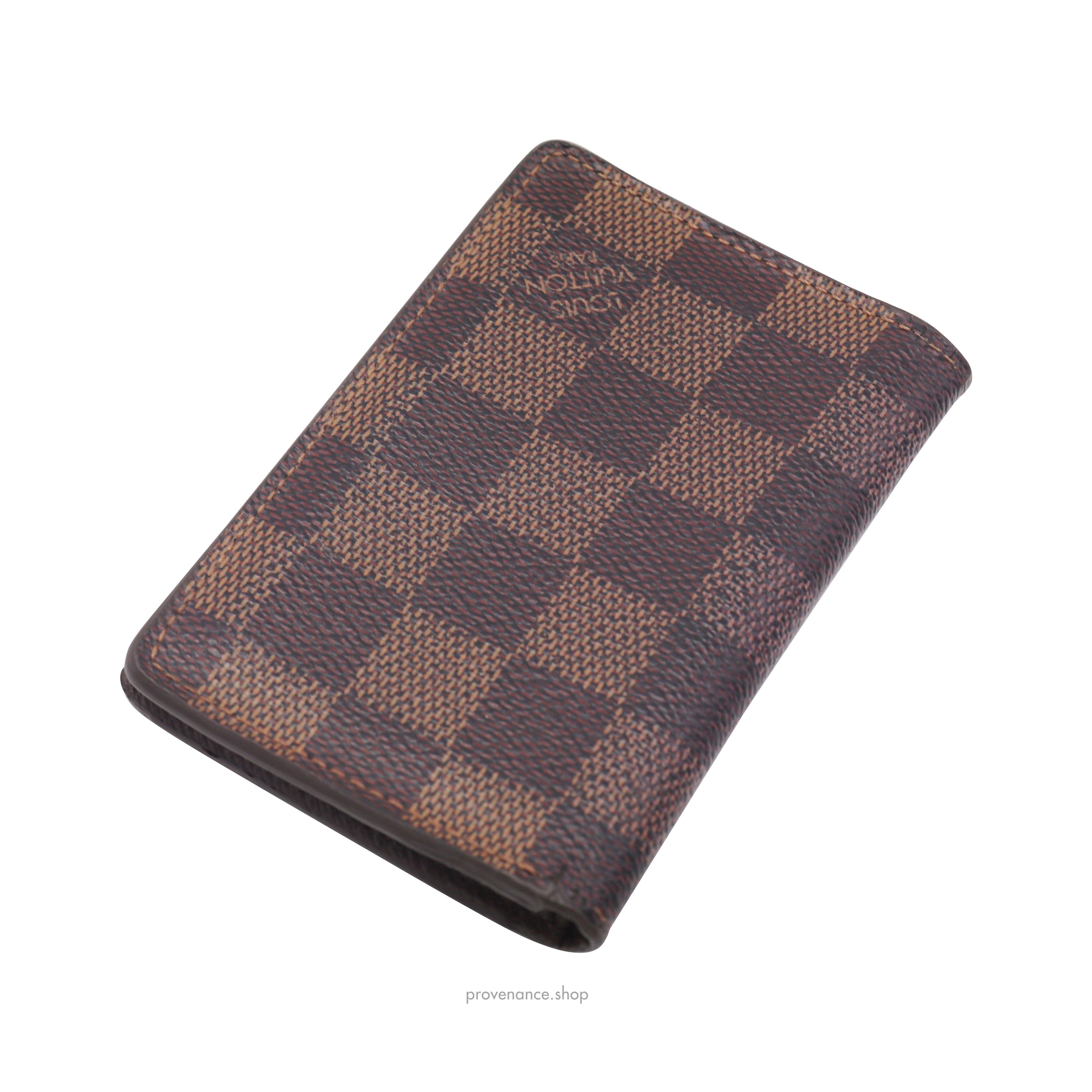 Louis Vuitton 🔴 Pocket Organizer Wallet - Damier Ebene Size ONE SIZE - 5 Thumbnail