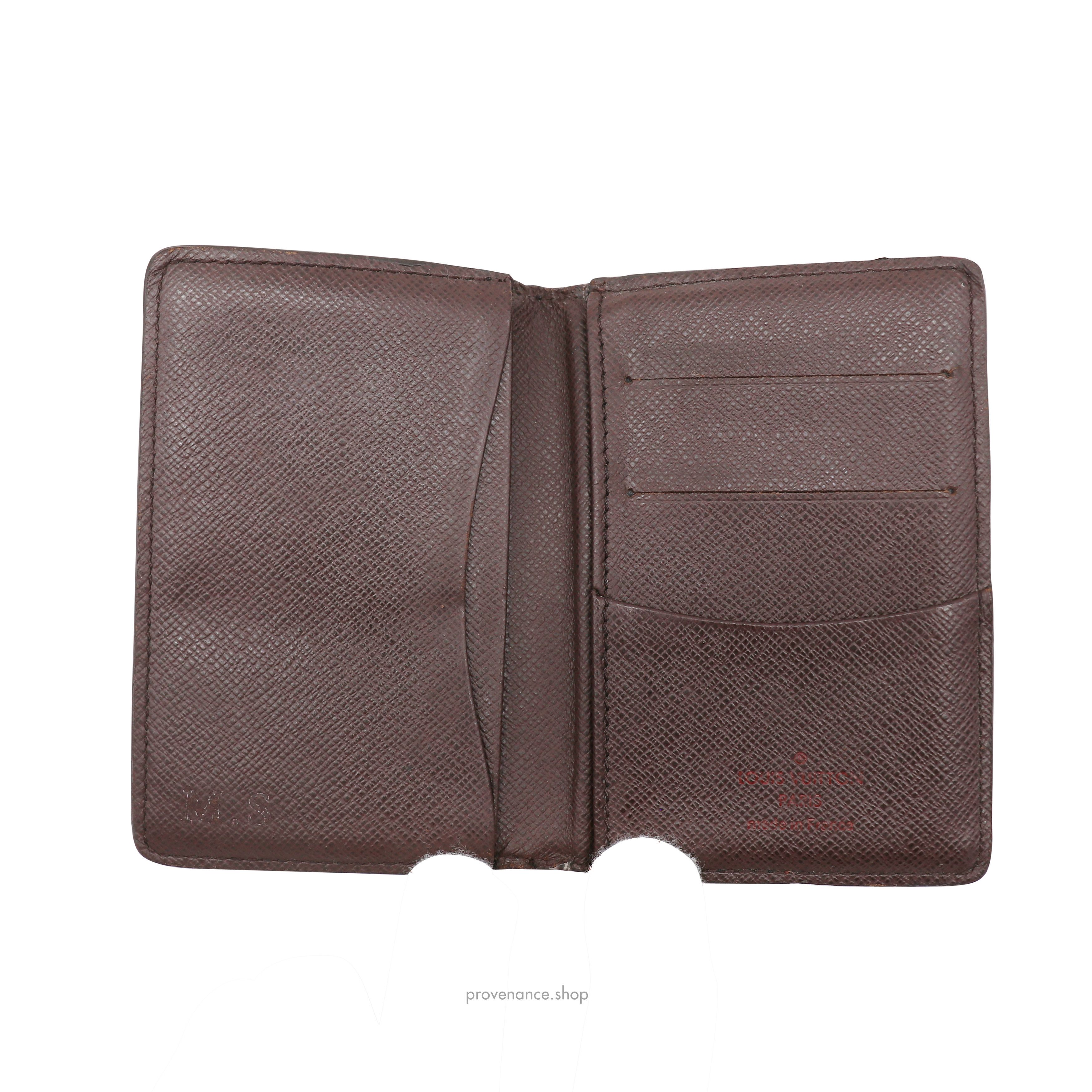 Louis Vuitton 🔴 Pocket Organizer Wallet - Damier Ebene Size ONE SIZE - 6 Thumbnail
