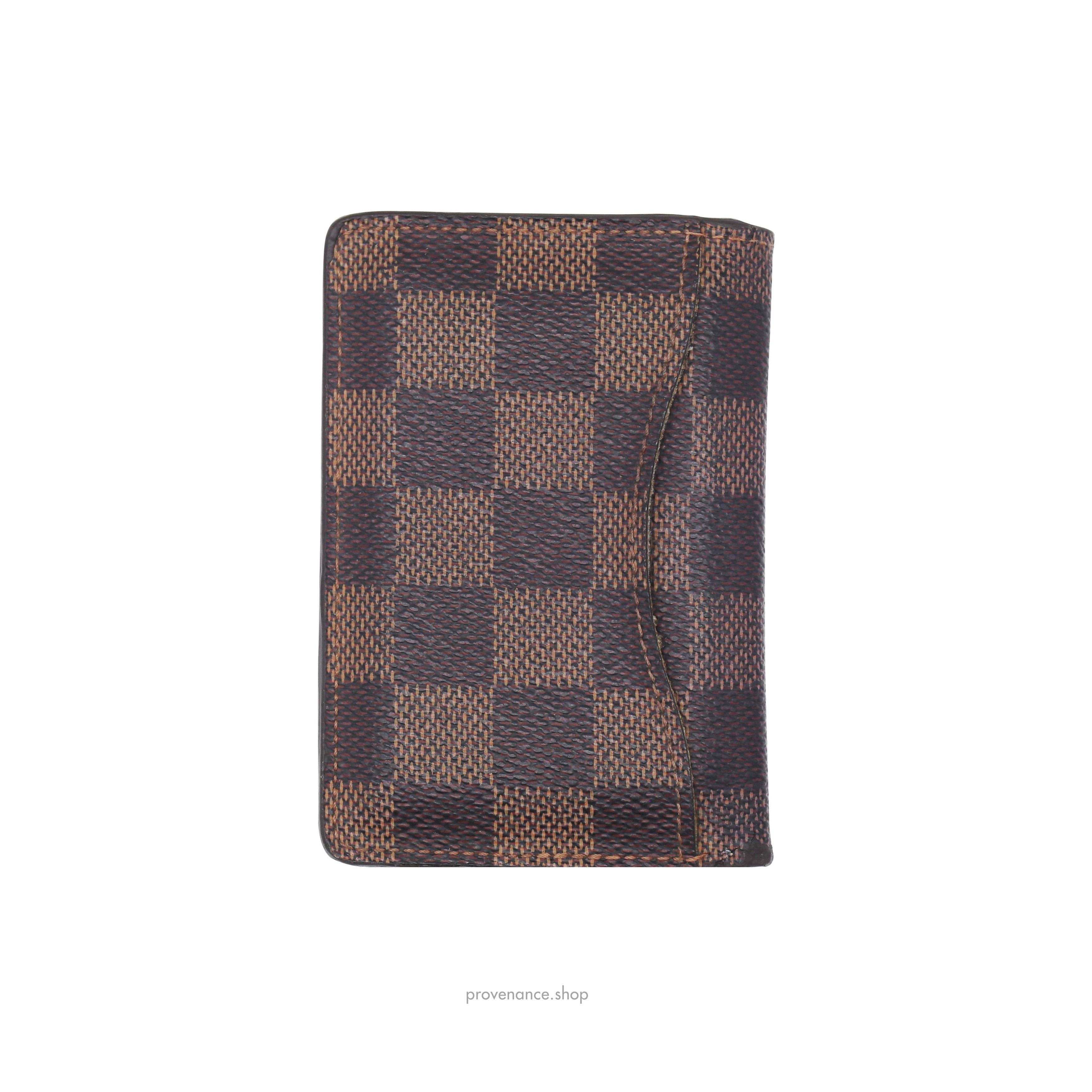 Louis Vuitton 🔴 Pocket Organizer Wallet - Damier Ebene Size ONE SIZE - 3 Thumbnail