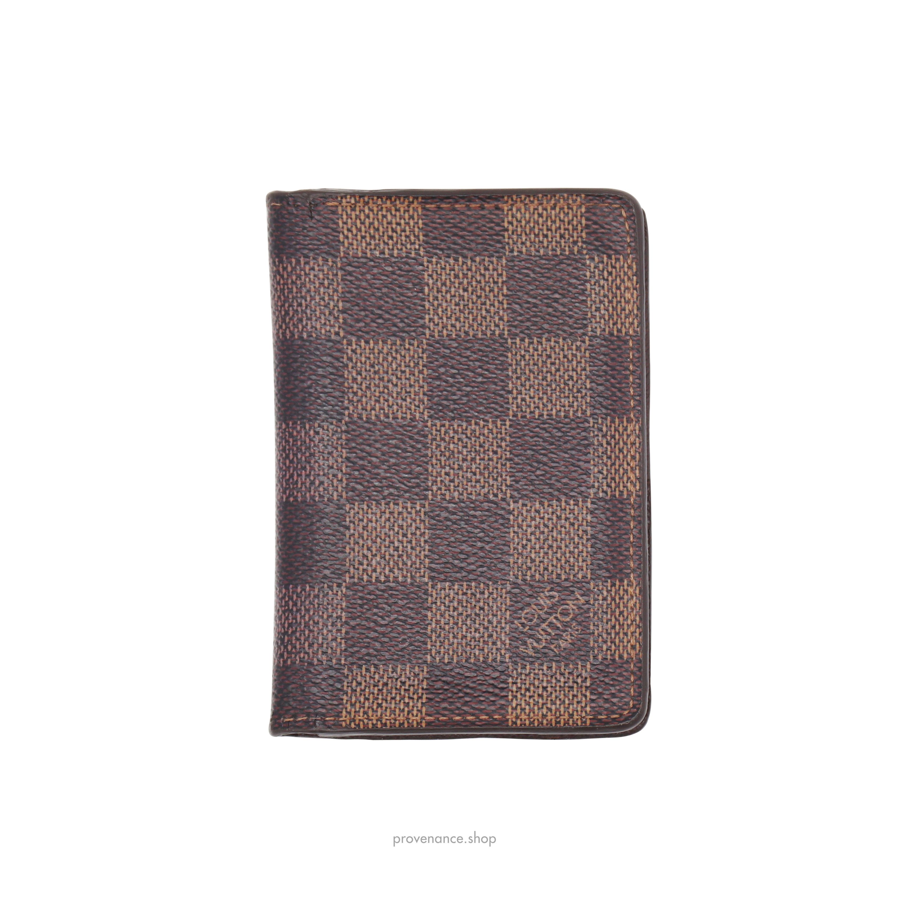Louis Vuitton 🔴 Pocket Organizer Wallet - Damier Ebene Size ONE SIZE - 2 Thumbnail