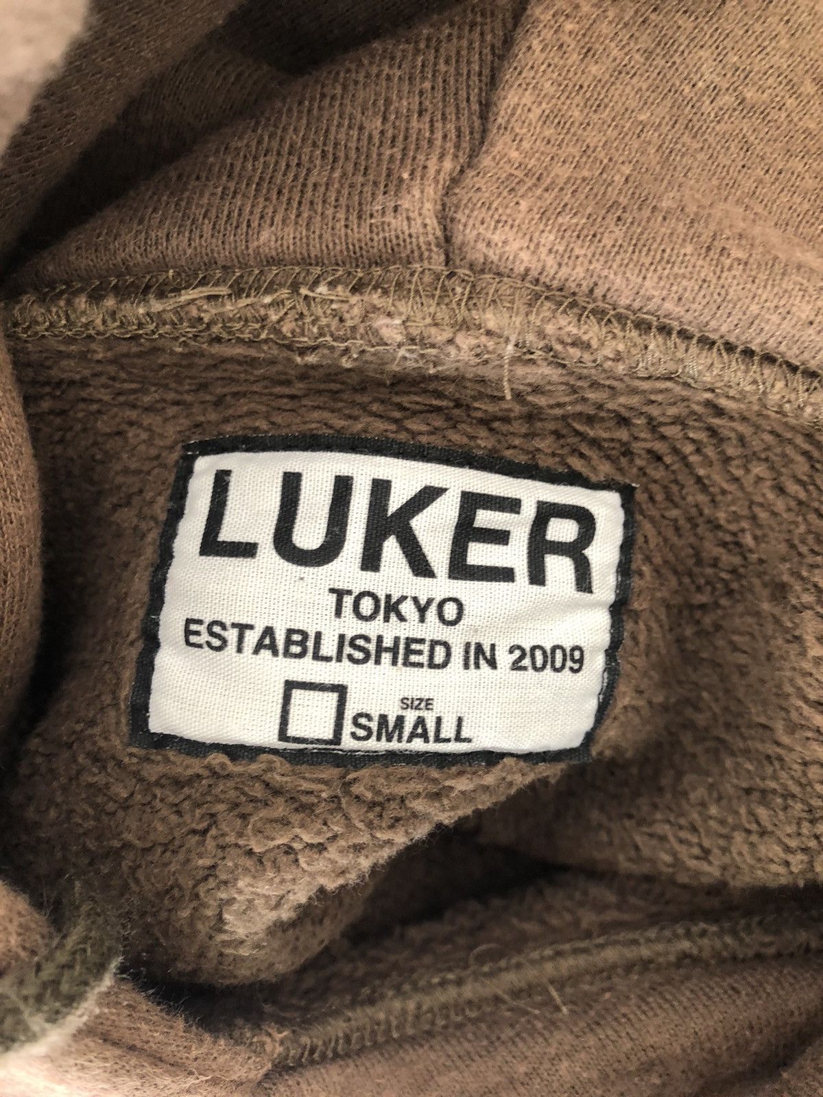 Neighborhood Luker Neighborhood Japan Faded Brown Hoodie Sweater Size US M / EU 48-50 / 2 - 16 Thumbnail