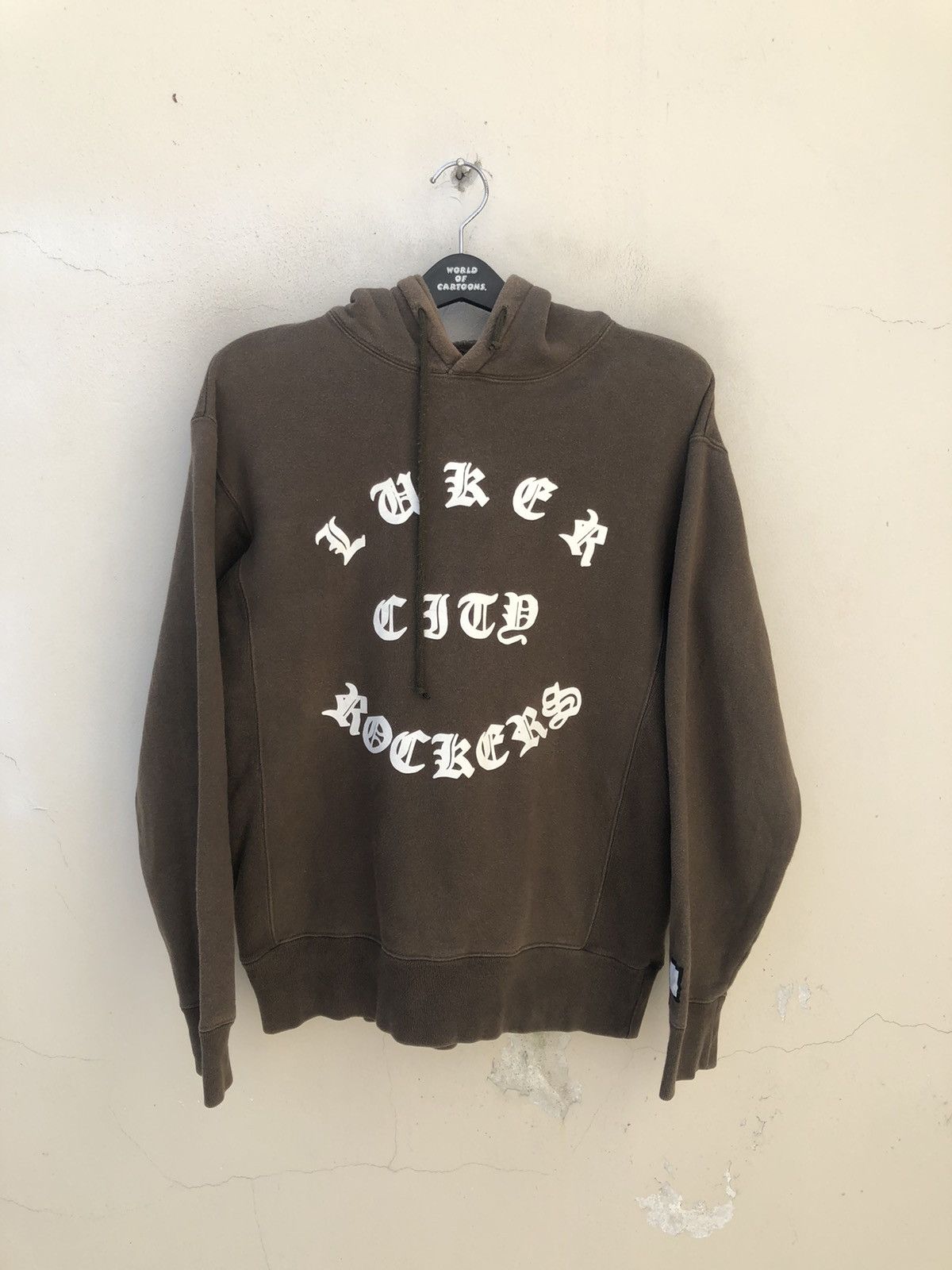 Neighborhood Luker Neighborhood Japan Faded Brown Hoodie Sweater Size US M / EU 48-50 / 2 - 7 Thumbnail