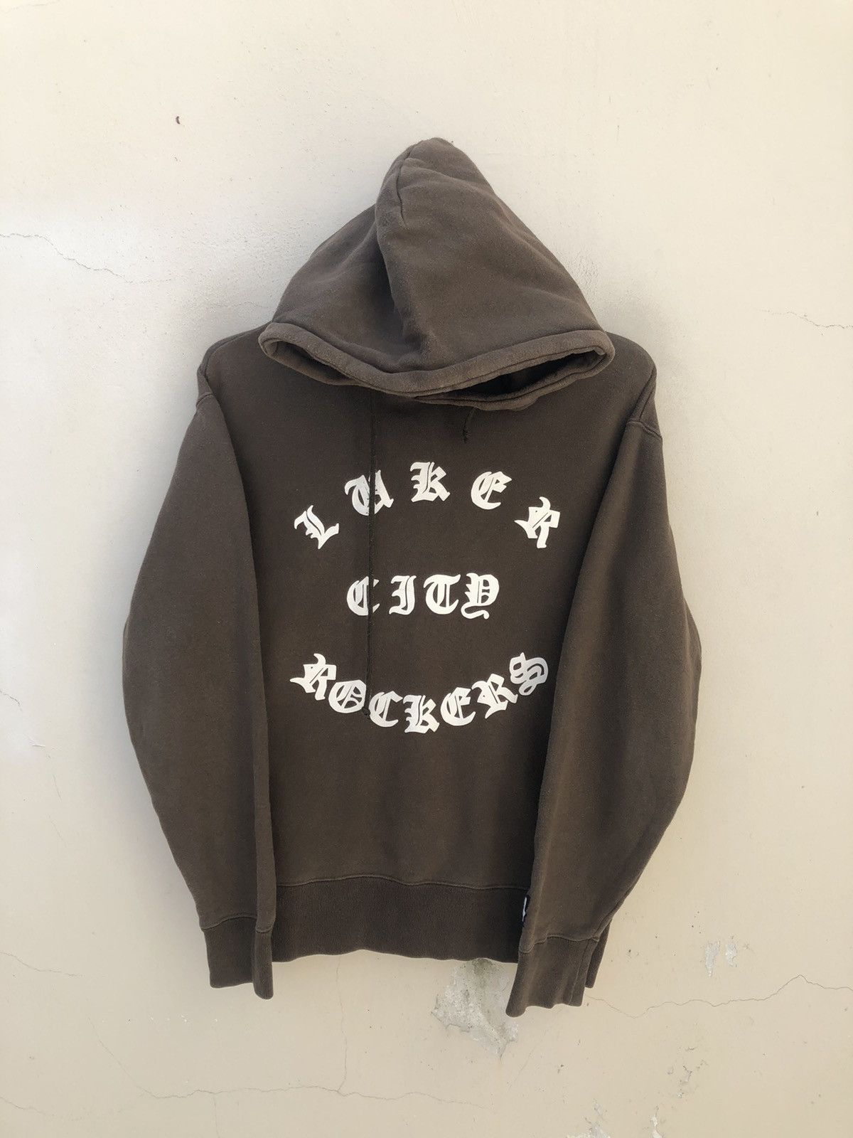 Neighborhood Luker Neighborhood Japan Faded Brown Hoodie Sweater Size US M / EU 48-50 / 2 - 6 Thumbnail