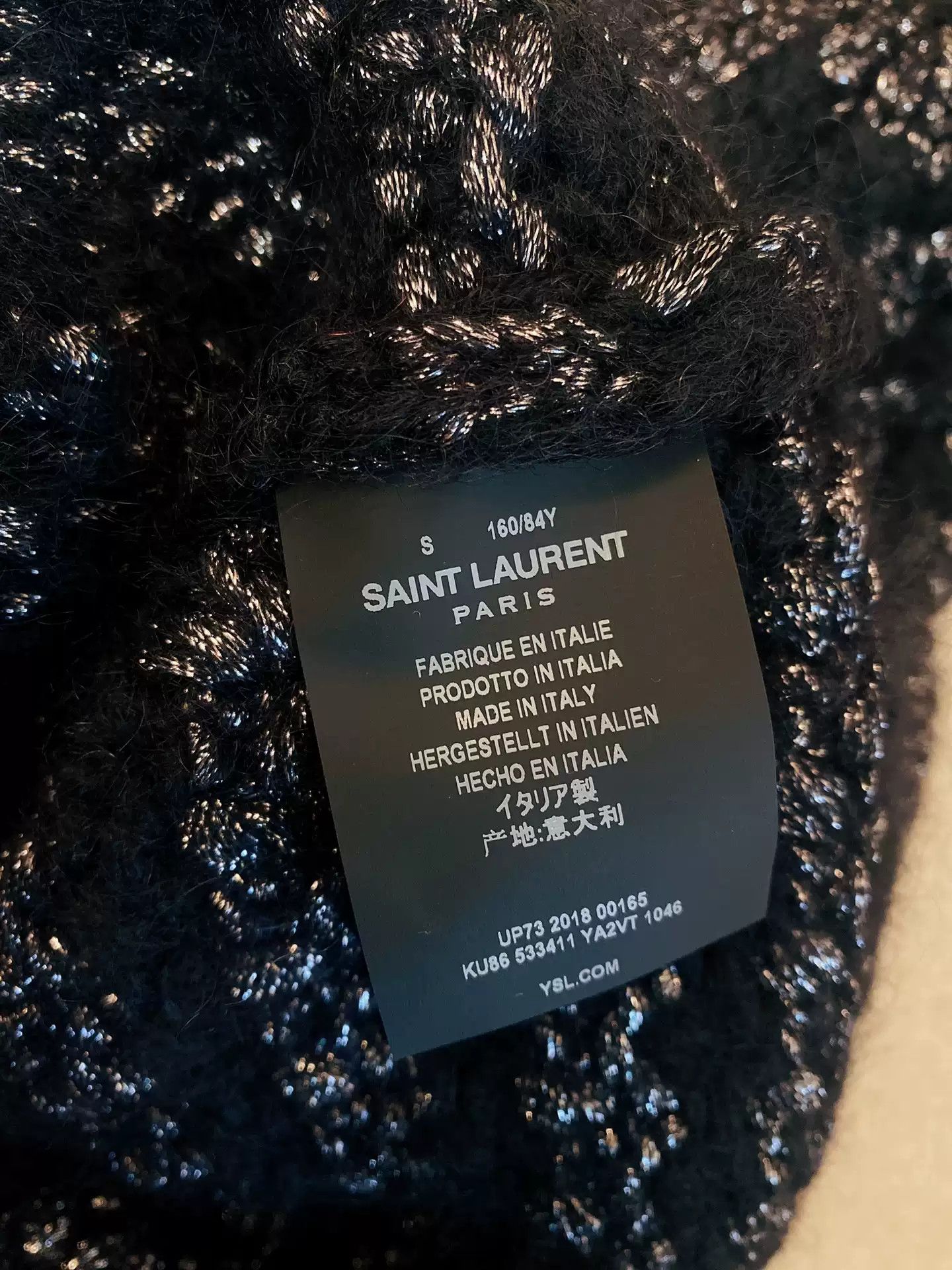 Yves Saint Laurent Saint Laurent Mohair Sweater Size S Size US S / EU 44-46 / 1 - 4 Thumbnail