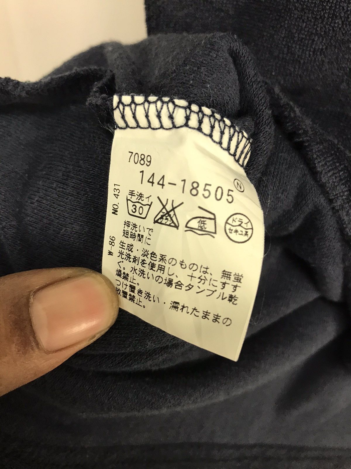 Japanese Brand Tk mixpice polos tshirt embroidered velvet Size US M / EU 48-50 / 2 - 4 Thumbnail