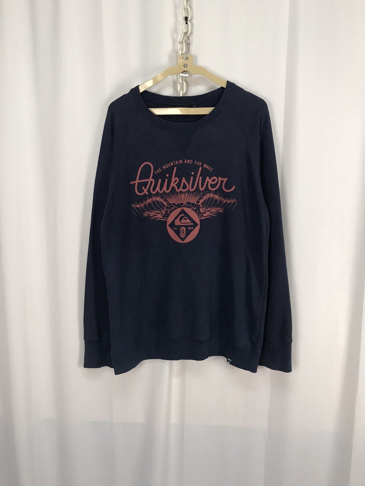 Quiksilver Quicksilver printed sweatshirt Size US M / EU 48-50 / 2 - 6 Thumbnail