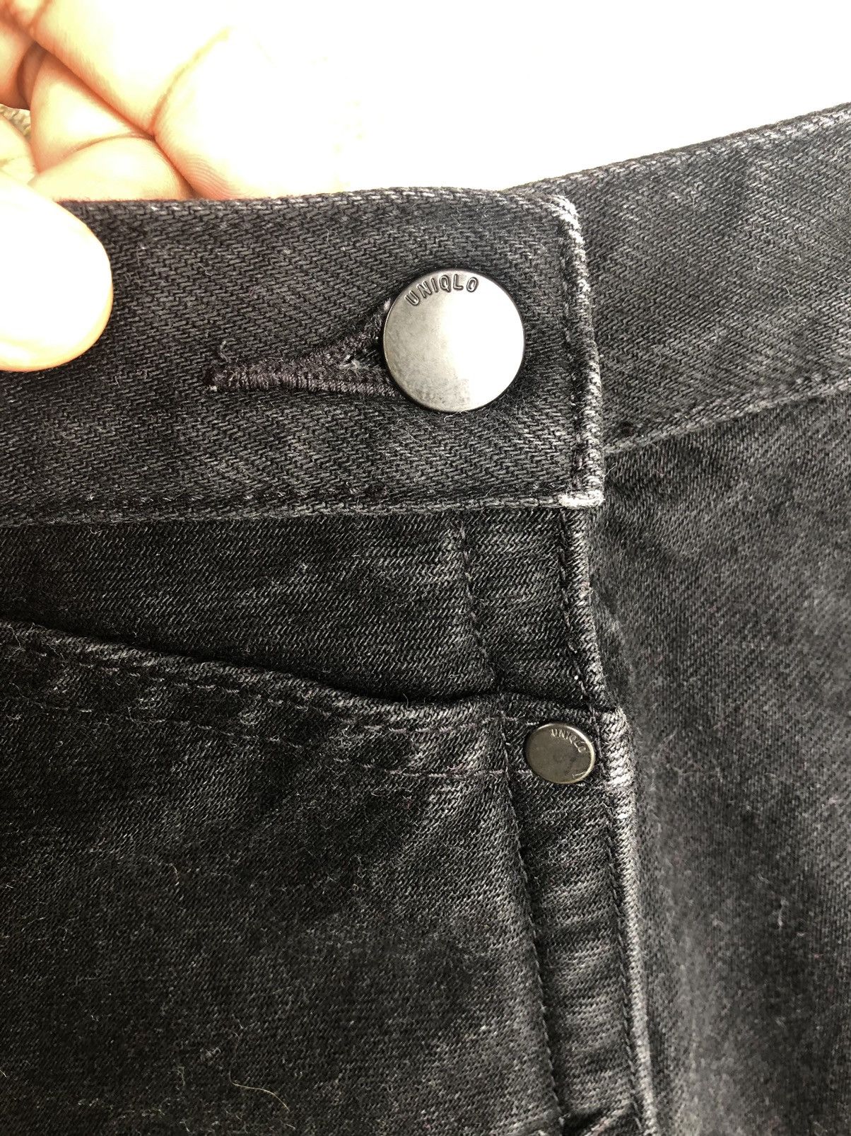 Lemaire × Uniqlo Uniqlo UUU black denim 3 pocket skirt Size 26" / US 2 / IT 38 - 5 Thumbnail
