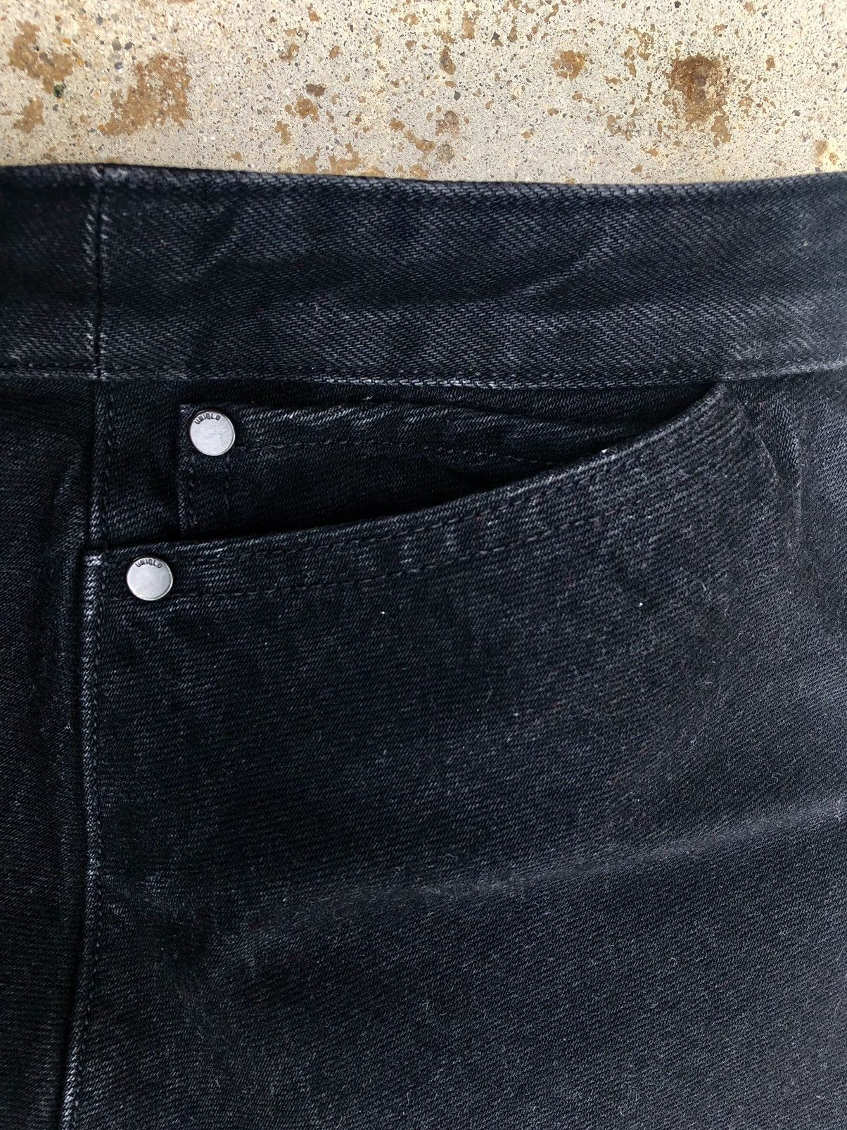 Lemaire × Uniqlo Uniqlo UUU black denim 3 pocket skirt Size 26" / US 2 / IT 38 - 4 Thumbnail