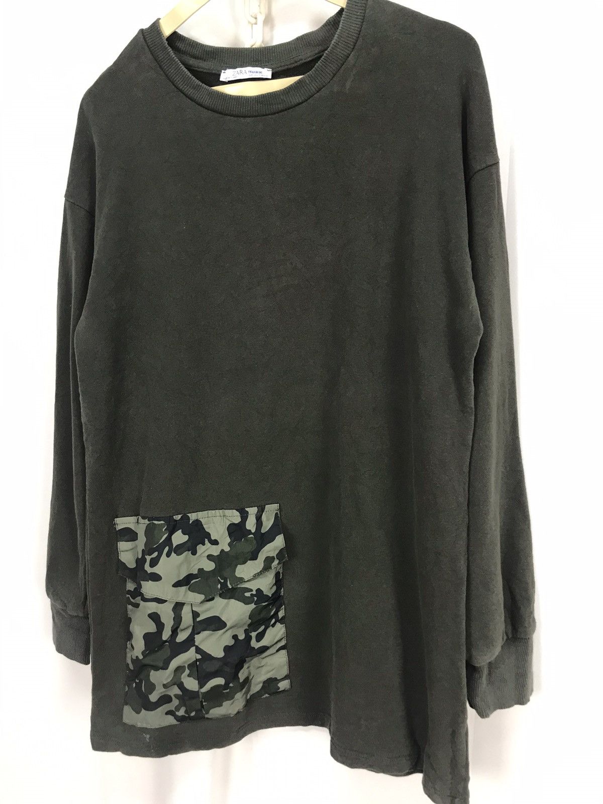 Zara Zara trafaluc sweatshirt single camo pocket Size US S / EU 44-46 / 1 - 5 Thumbnail