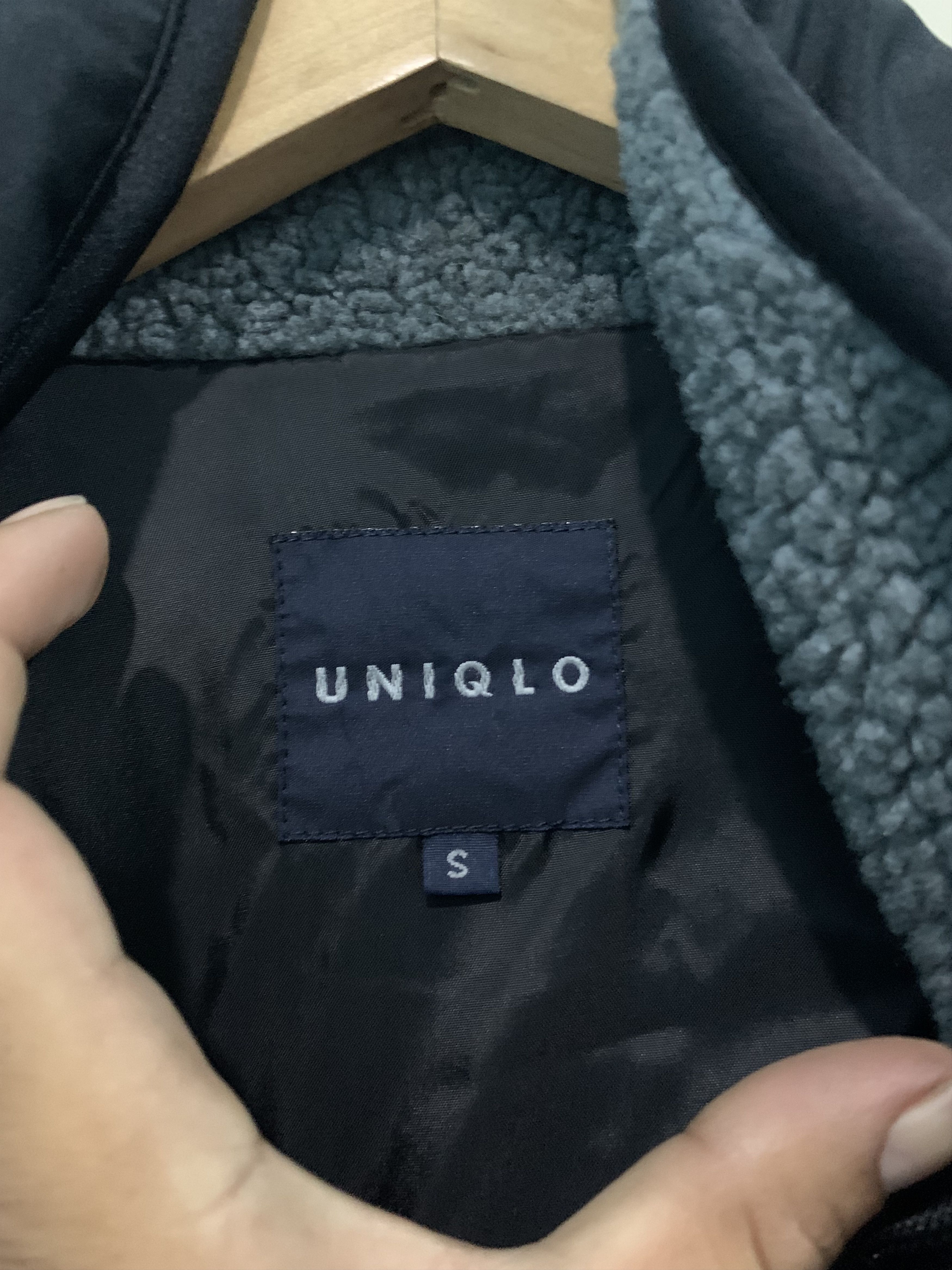 Japanese Brand × Uniqlo × Vintage Uniqlo Sherpa Fleence Multicolour Zip Up Jacket Size US S / EU 44-46 / 1 - 5 Thumbnail