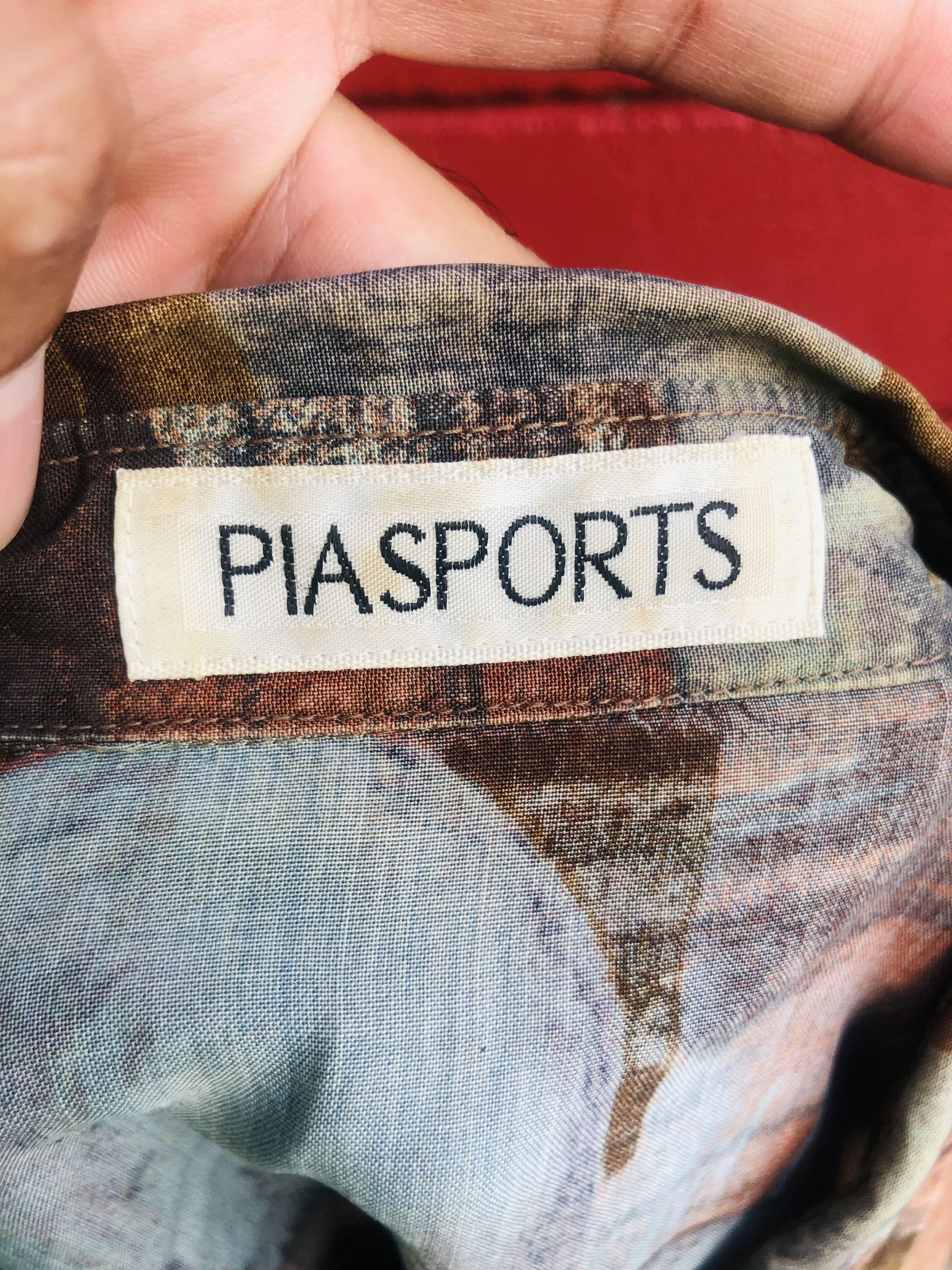 Japanese Brand × Vintage Vintage Pia Sport White Bear Japan Designed Fashion Style Size US L / EU 52-54 / 3 - 9 Thumbnail