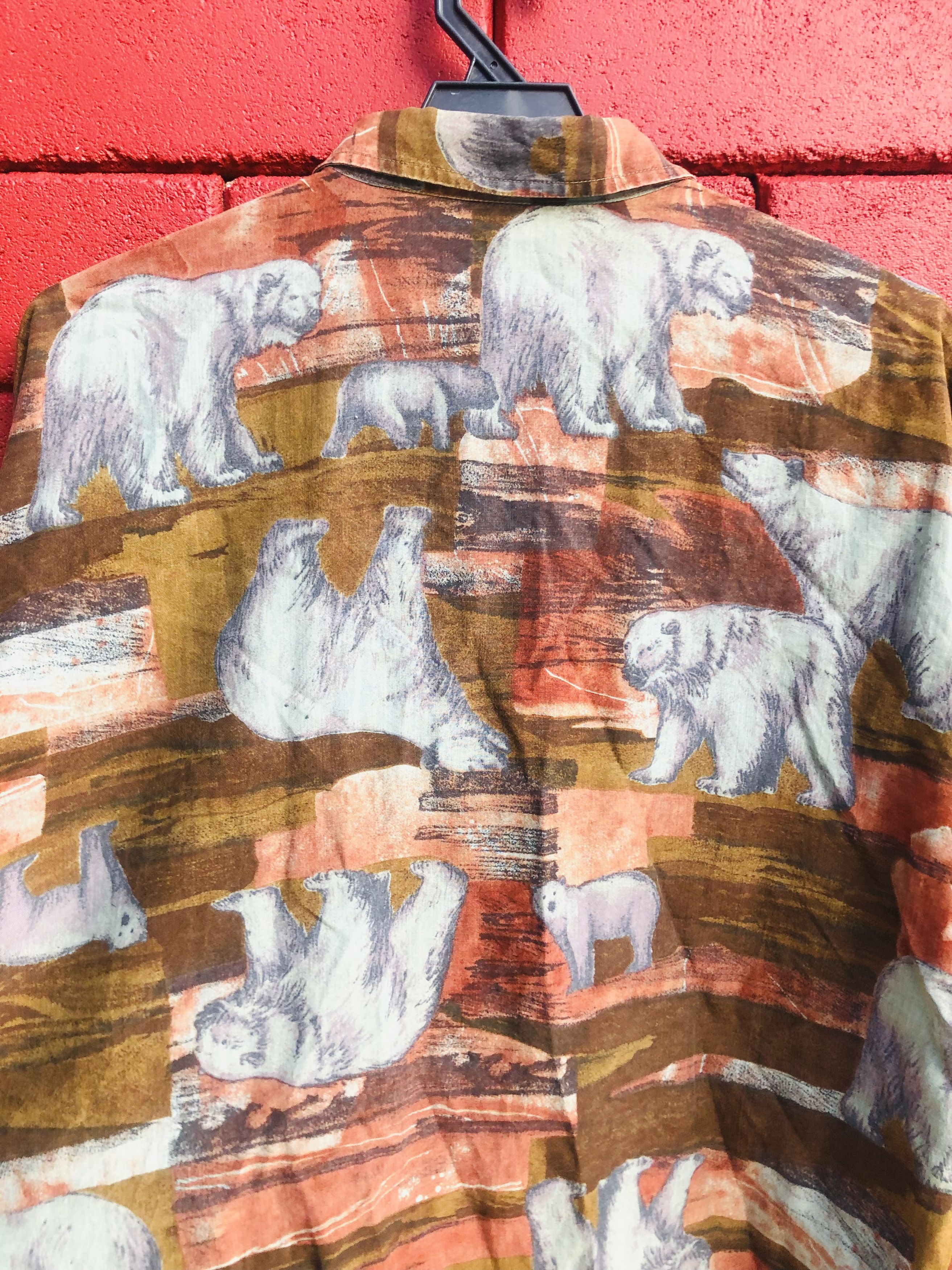 Japanese Brand × Vintage Vintage Pia Sport White Bear Japan Designed Fashion Style Size US L / EU 52-54 / 3 - 7 Thumbnail