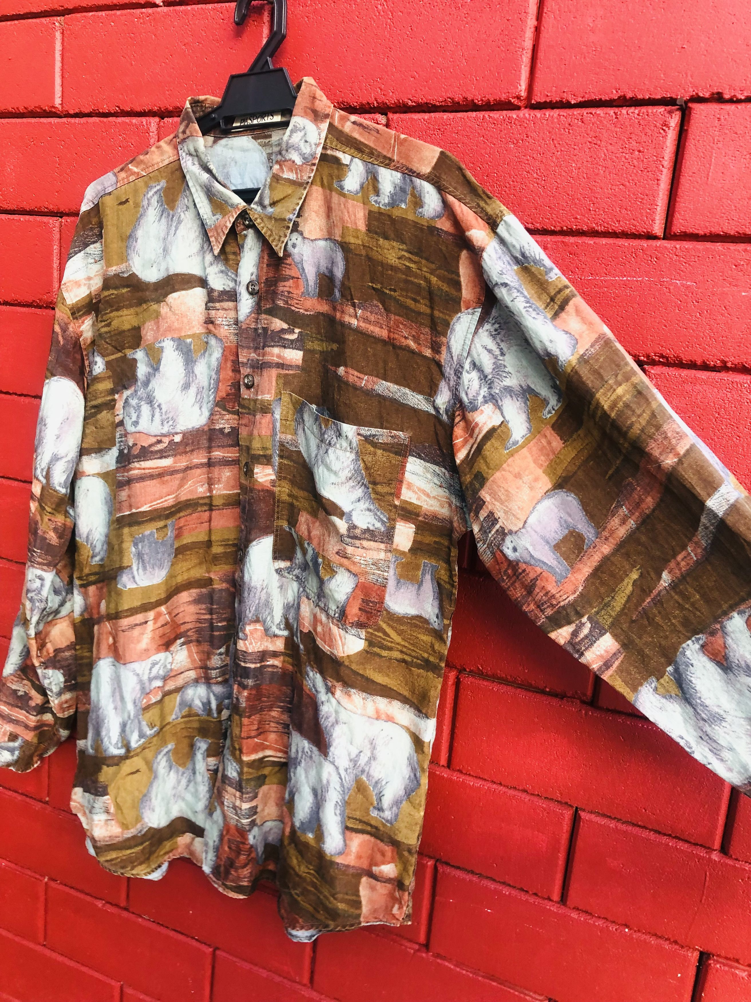 Japanese Brand × Vintage Vintage Pia Sport White Bear Japan Designed Fashion Style Size US L / EU 52-54 / 3 - 5 Thumbnail