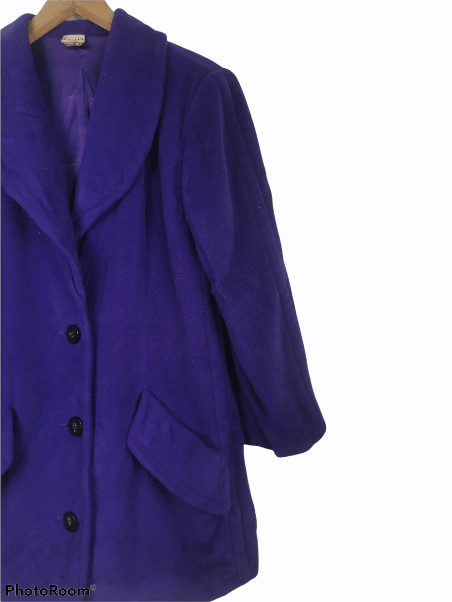 Krizia Uomo Krizia Made in Italy Lana Wool Jacket Size M / US 6-8 / IT 42-44 - 3 Thumbnail