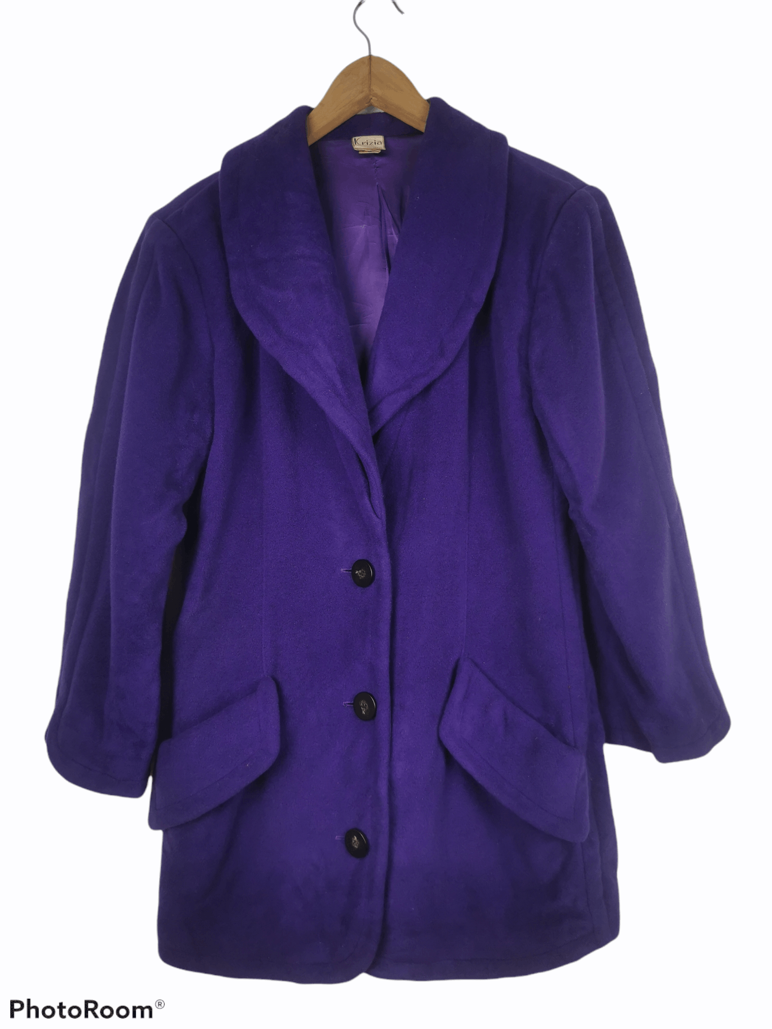 Krizia Made in Italy Lana Wool Jacket