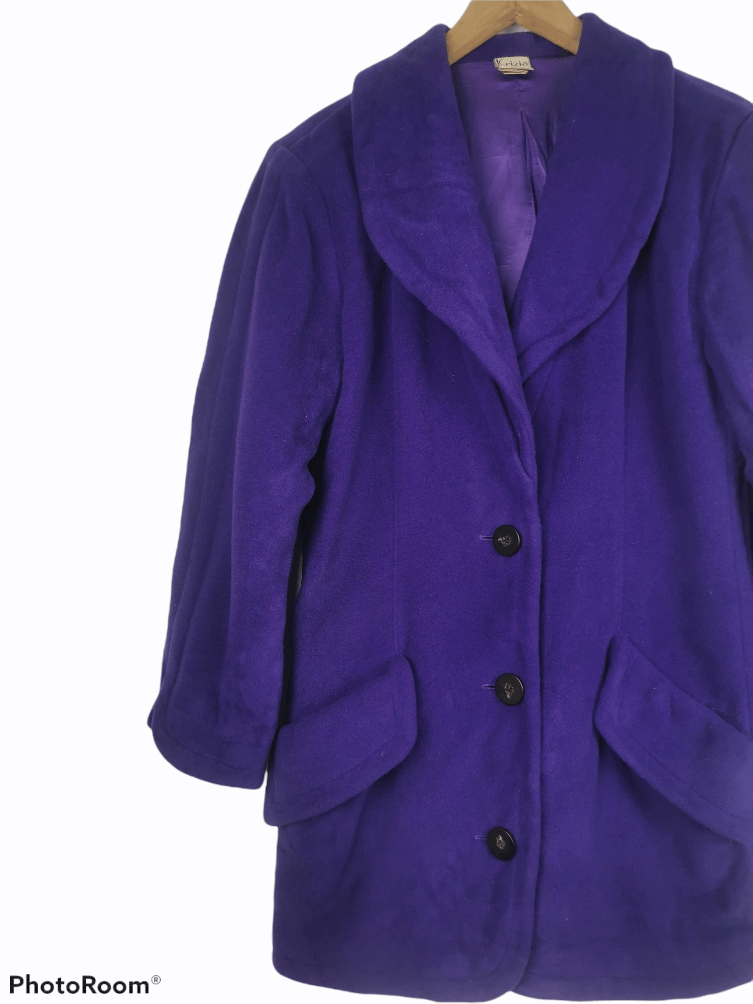 Krizia Uomo Krizia Made in Italy Lana Wool Jacket Size M / US 6-8 / IT 42-44 - 2 Thumbnail