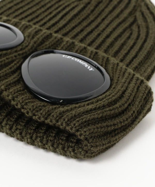C.P. Company C.P. COMPANY extra fine merino wool goggle beanie Size ONE SIZE - 3 Thumbnail