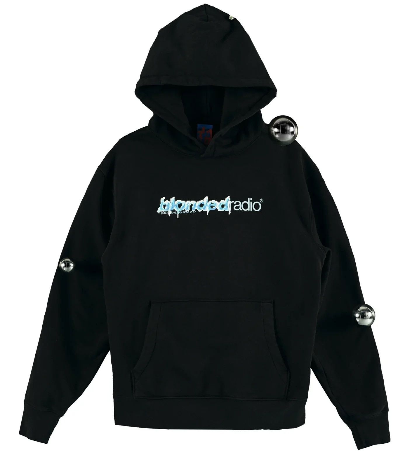 image of Frank Ocean x Homer Medium Iceman Hoodie New Classic Logo Tee Lsd Black Blue, Men's
