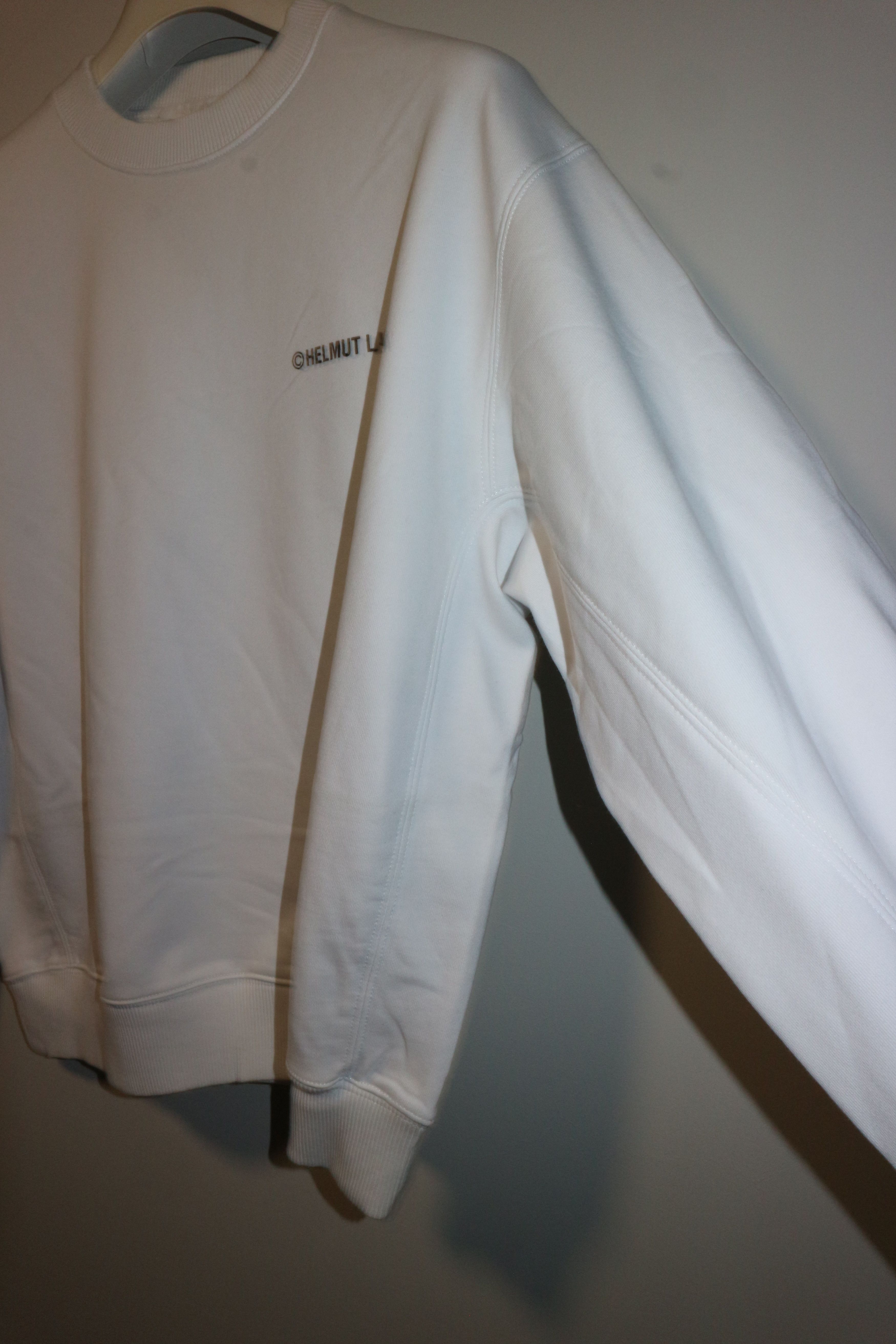 Helmut Lang Logo print sweatshirt Size US S / EU 44-46 / 1 - 7 Thumbnail