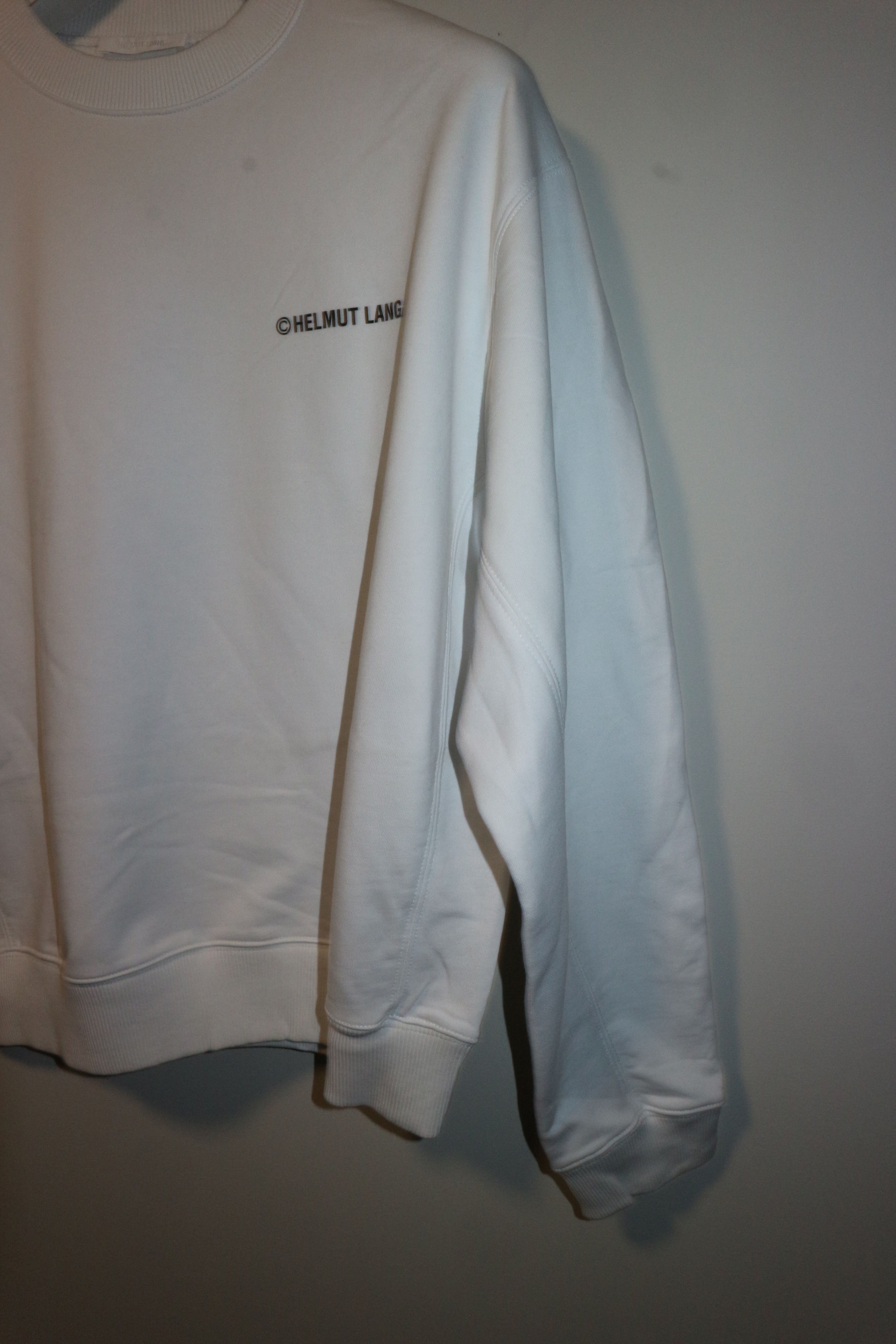 Helmut Lang Logo print sweatshirt Size US S / EU 44-46 / 1 - 5 Thumbnail