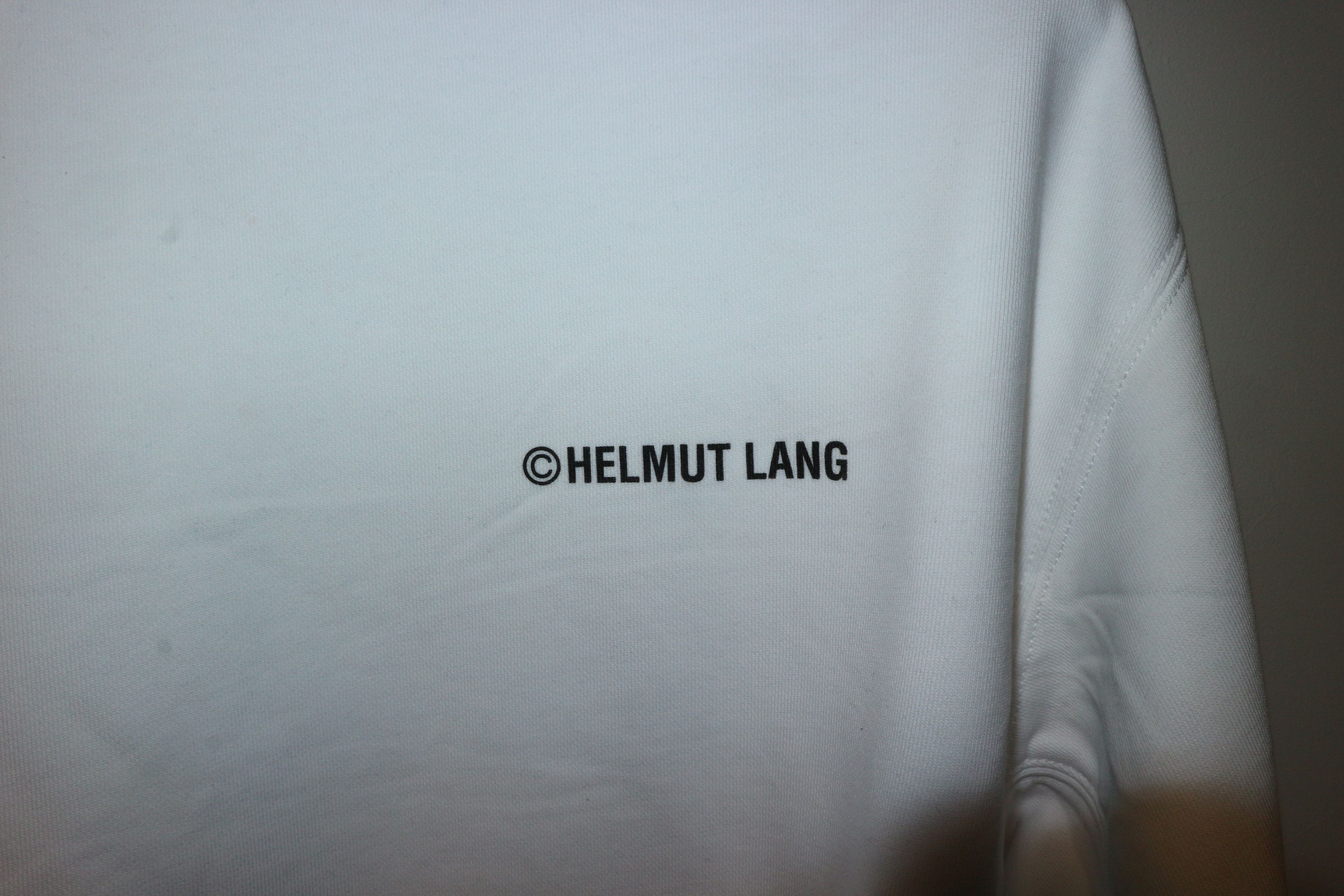 Helmut Lang Logo print sweatshirt Size US S / EU 44-46 / 1 - 3 Thumbnail