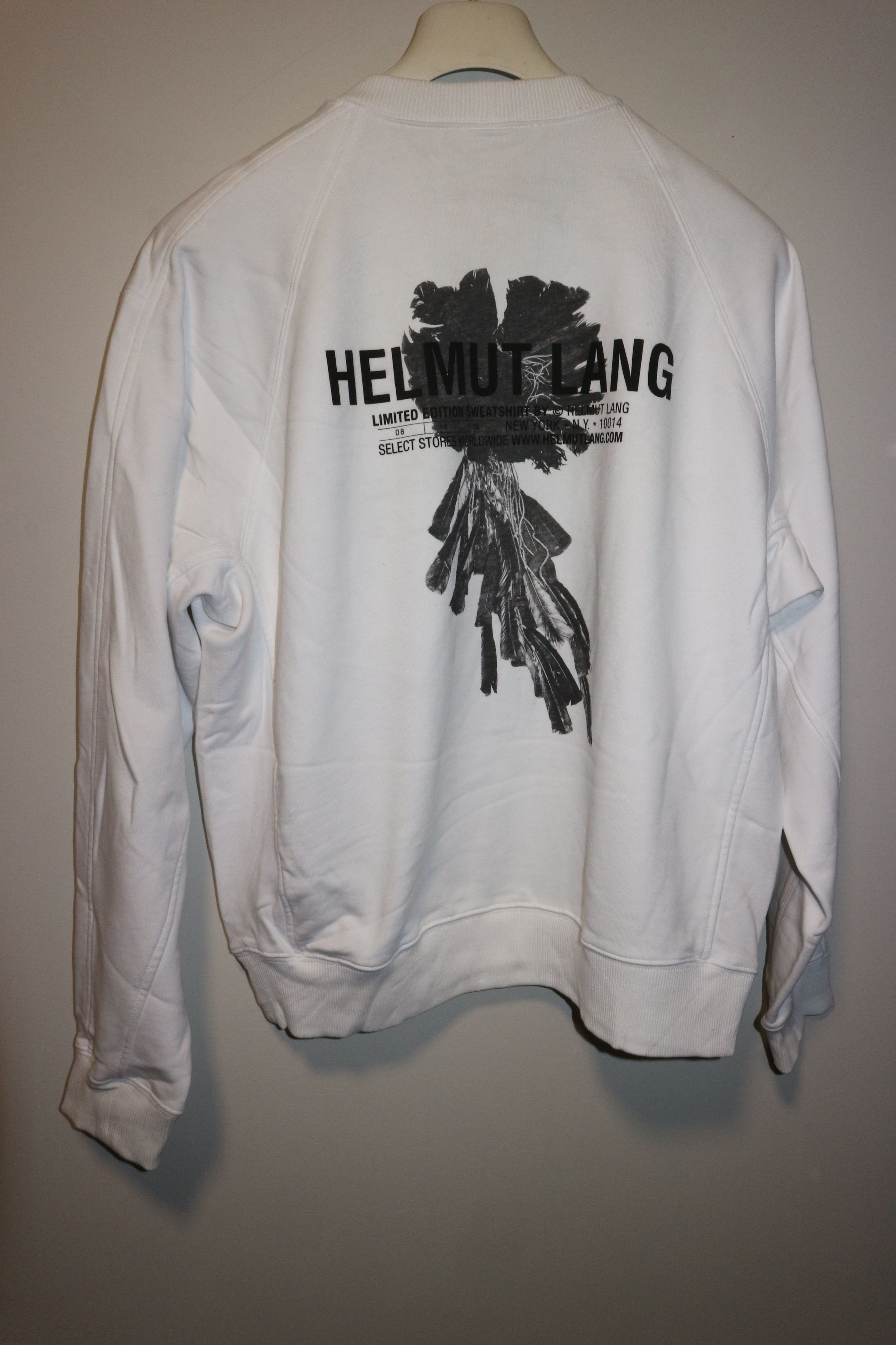 Helmut Lang Logo print sweatshirt Size US S / EU 44-46 / 1 - 10 Thumbnail